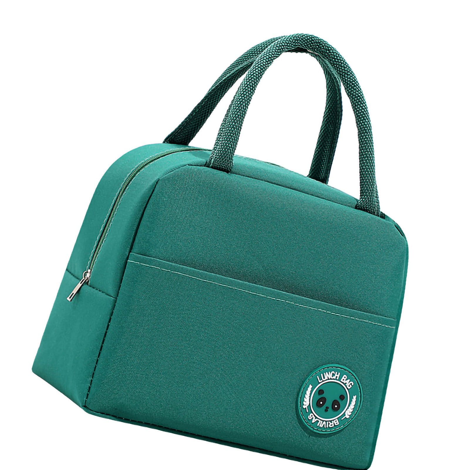 Lunch Bag High Capacity Reusable Tote Heat Preservation Dinner Insulation view 3