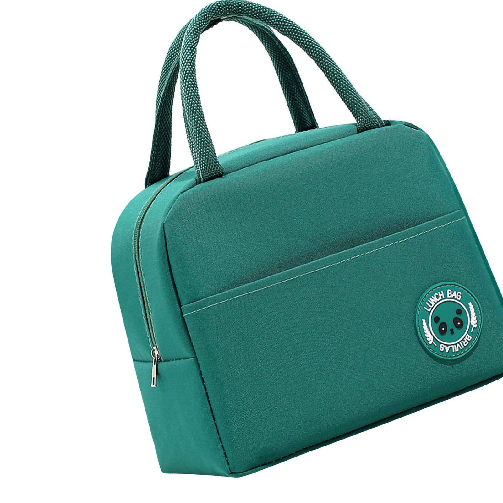 Lunch Bag High Capacity Reusable Tote Heat Preservation Dinner Insulation view 4