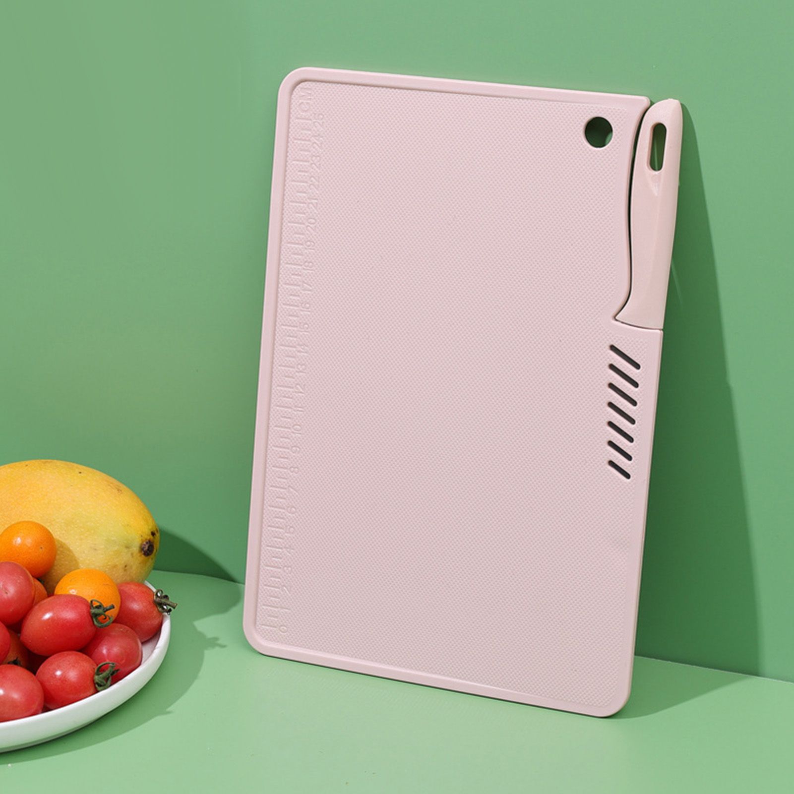 Plastic Utility Cutting Board Safe Multifunctional Portable Fruit Chopping view 2