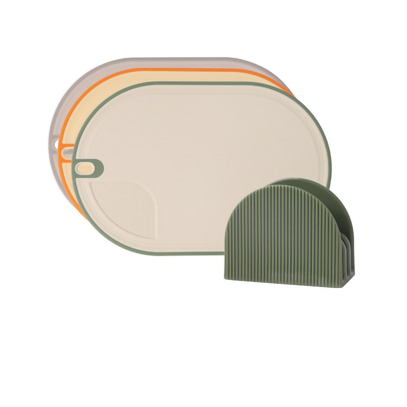 Cutting Board Food Grade Double Sided Prevent Slip Plastic Chopping Board with