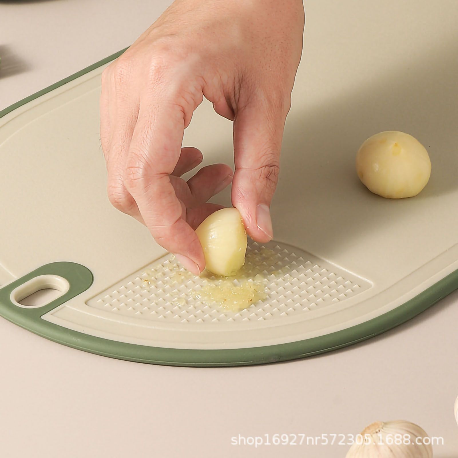 Cutting Board Food Grade Double Sided Prevent Slip Plastic Chopping Board with view 5