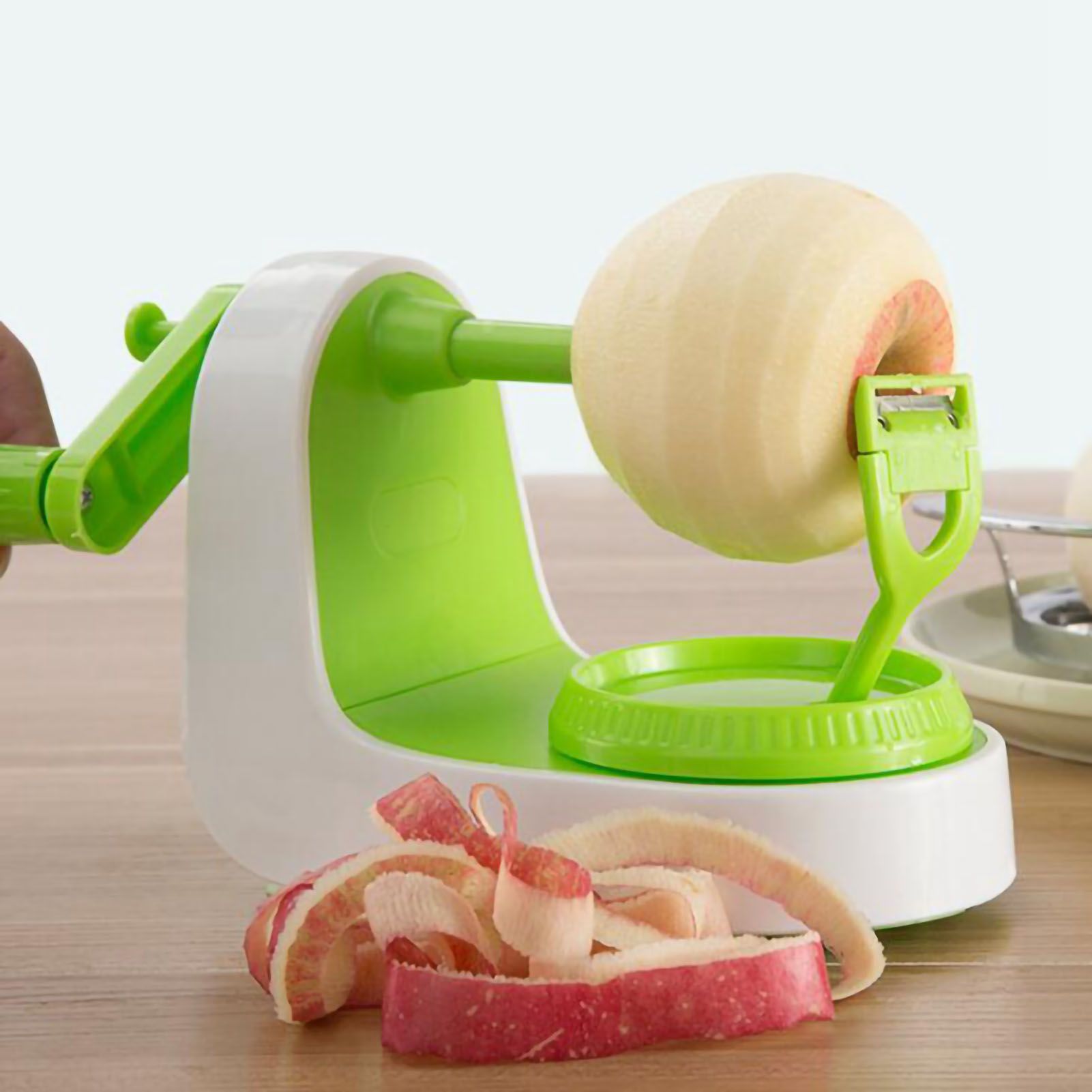 Apple Peeler 360 Degree Rotating Blade Hand Multifunction Fruit Peeler with view 3
