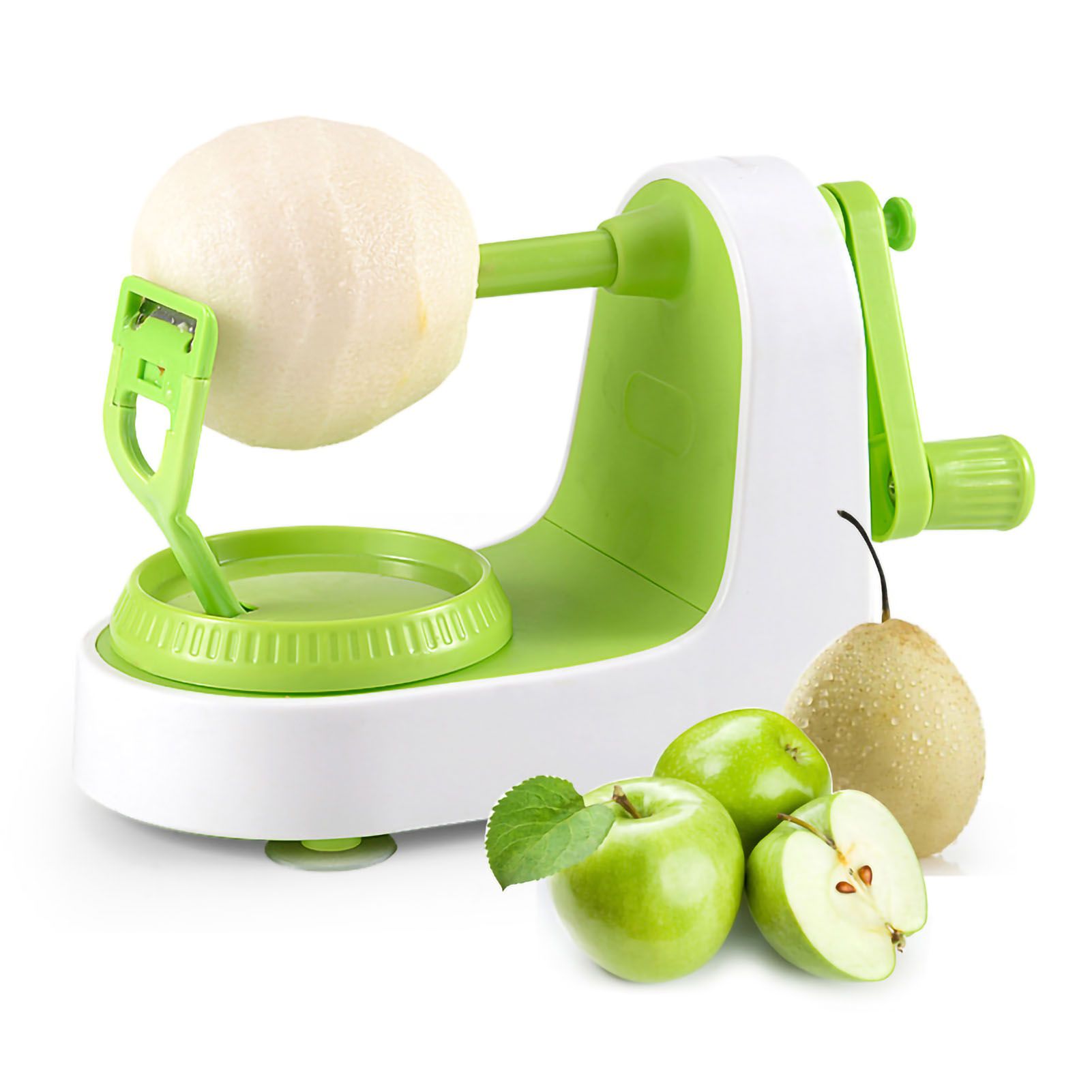 Apple Peeler 360 Degree Rotating Blade Hand Multifunction Fruit Peeler with view 5