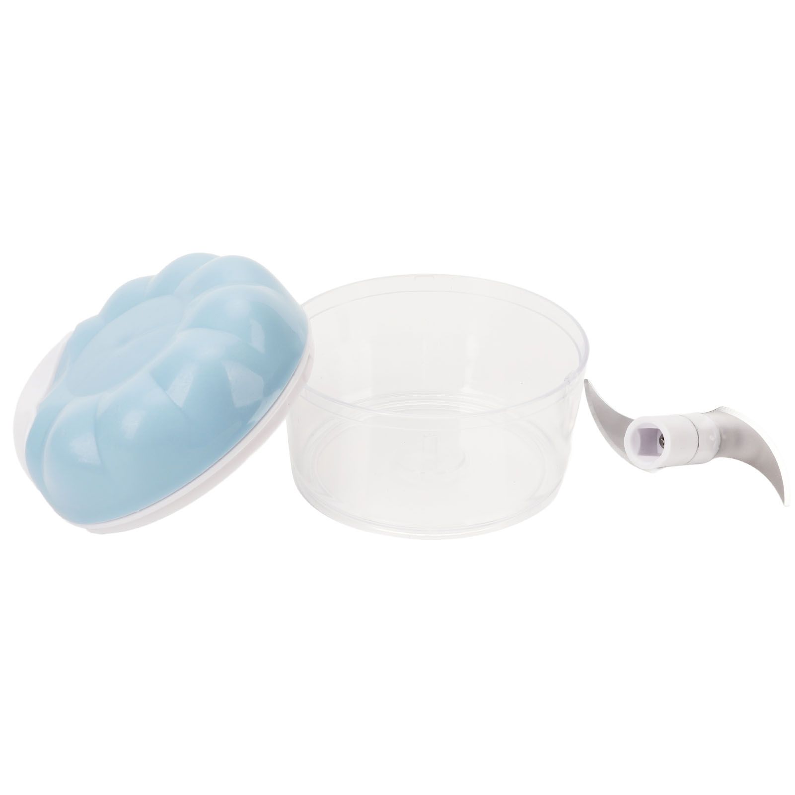 Garlic Chopper Manual Mini Safe Multipurpose Transparent Garlic Mincer with view 10
