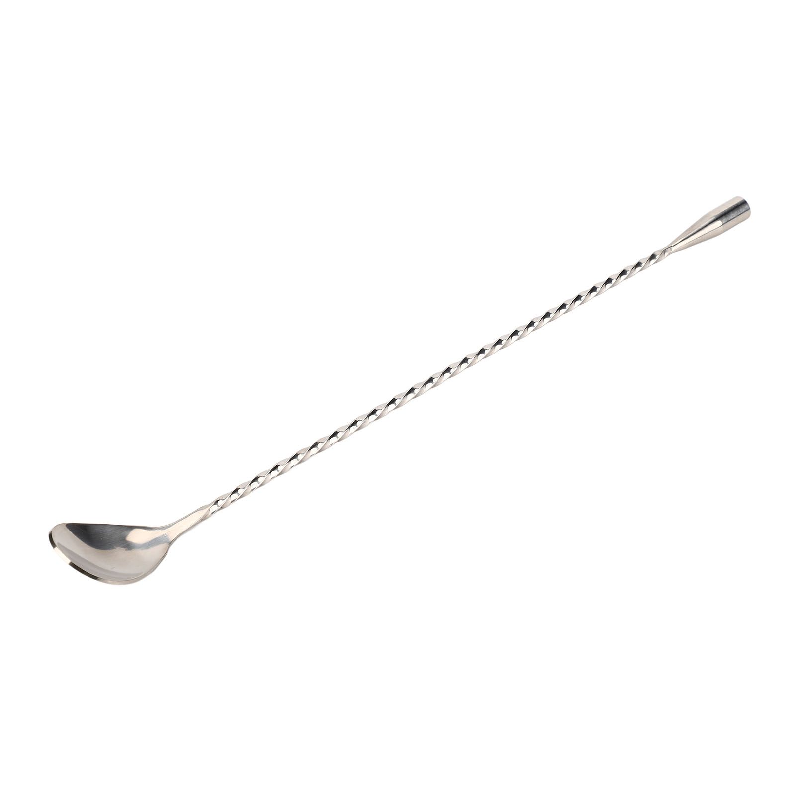 Cocktail Drink Swizzle Stick Fine Thread Stainless Steel Drink Stirrers with