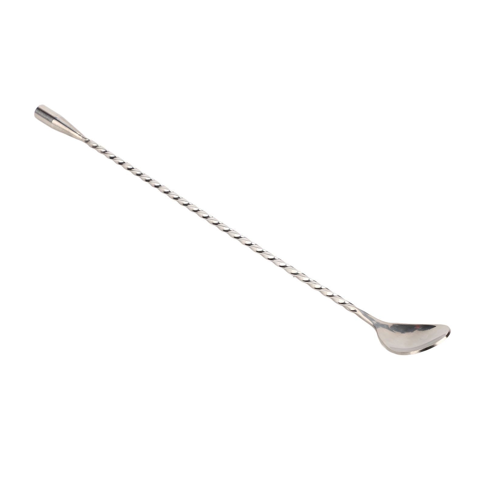 Cocktail Drink Swizzle Stick Fine Thread Stainless Steel Drink Stirrers with view 6