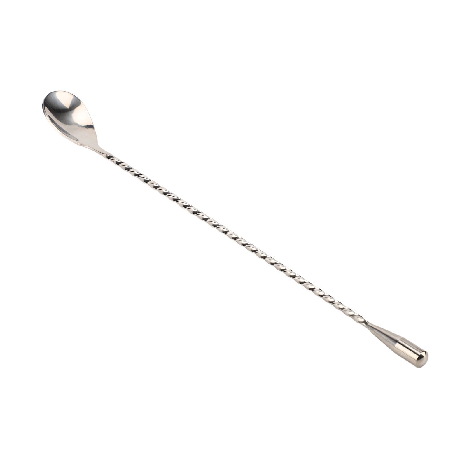 Cocktail Drink Swizzle Stick Fine Thread Stainless Steel Drink Stirrers with view 8
