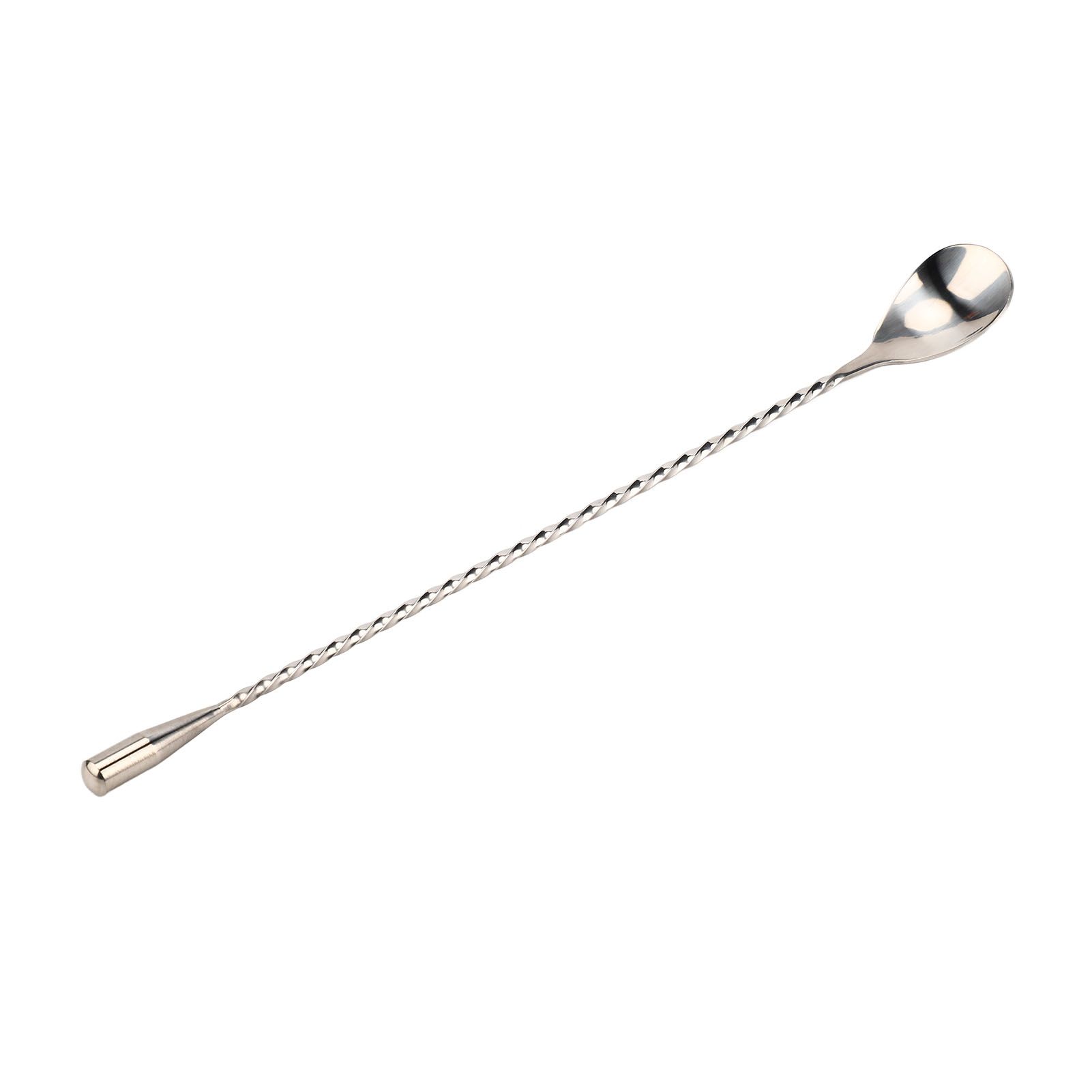 Cocktail Drink Swizzle Stick Fine Thread Stainless Steel Drink Stirrers with view 9