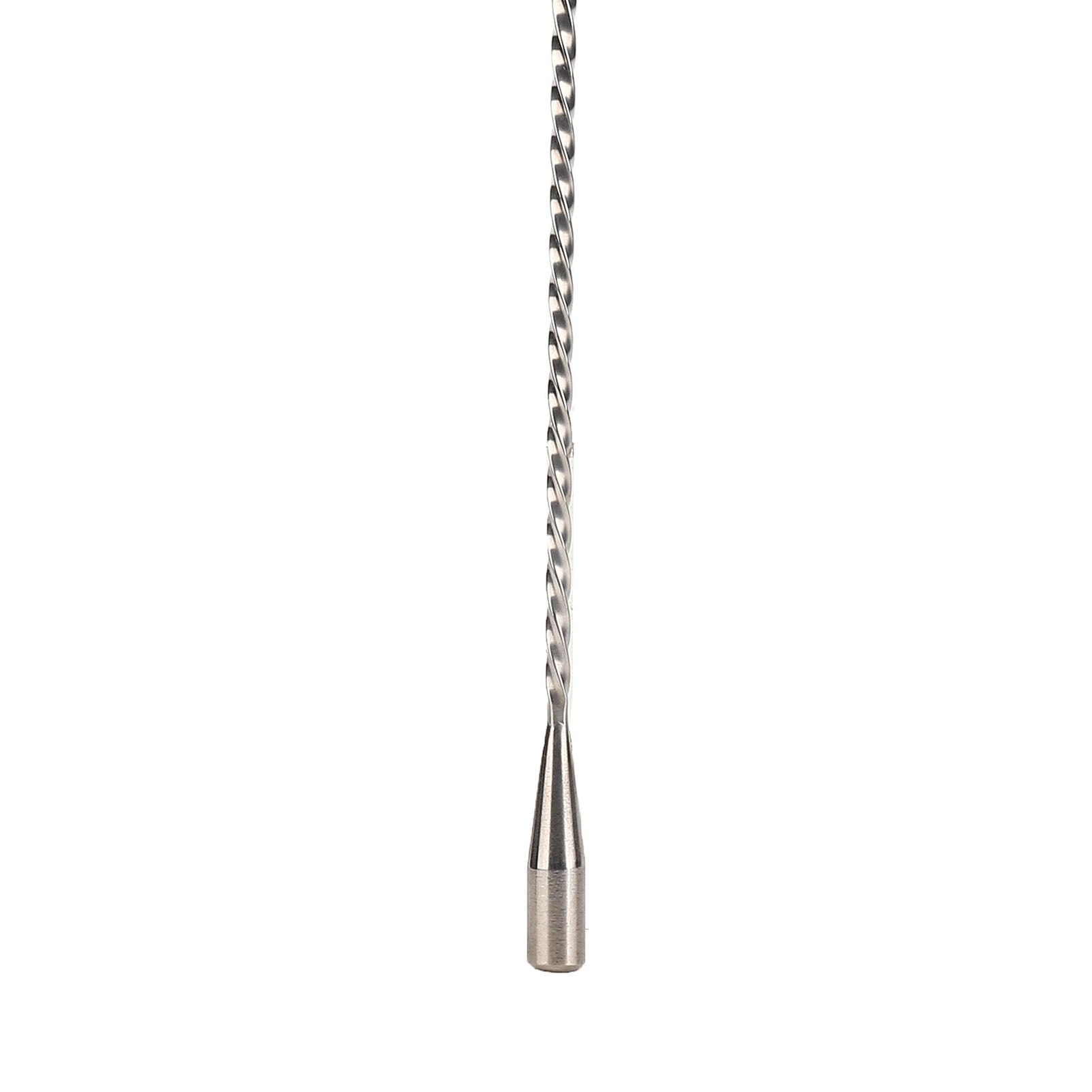 Cocktail Drink Swizzle Stick Fine Thread Stainless Steel Drink Stirrers with view 13