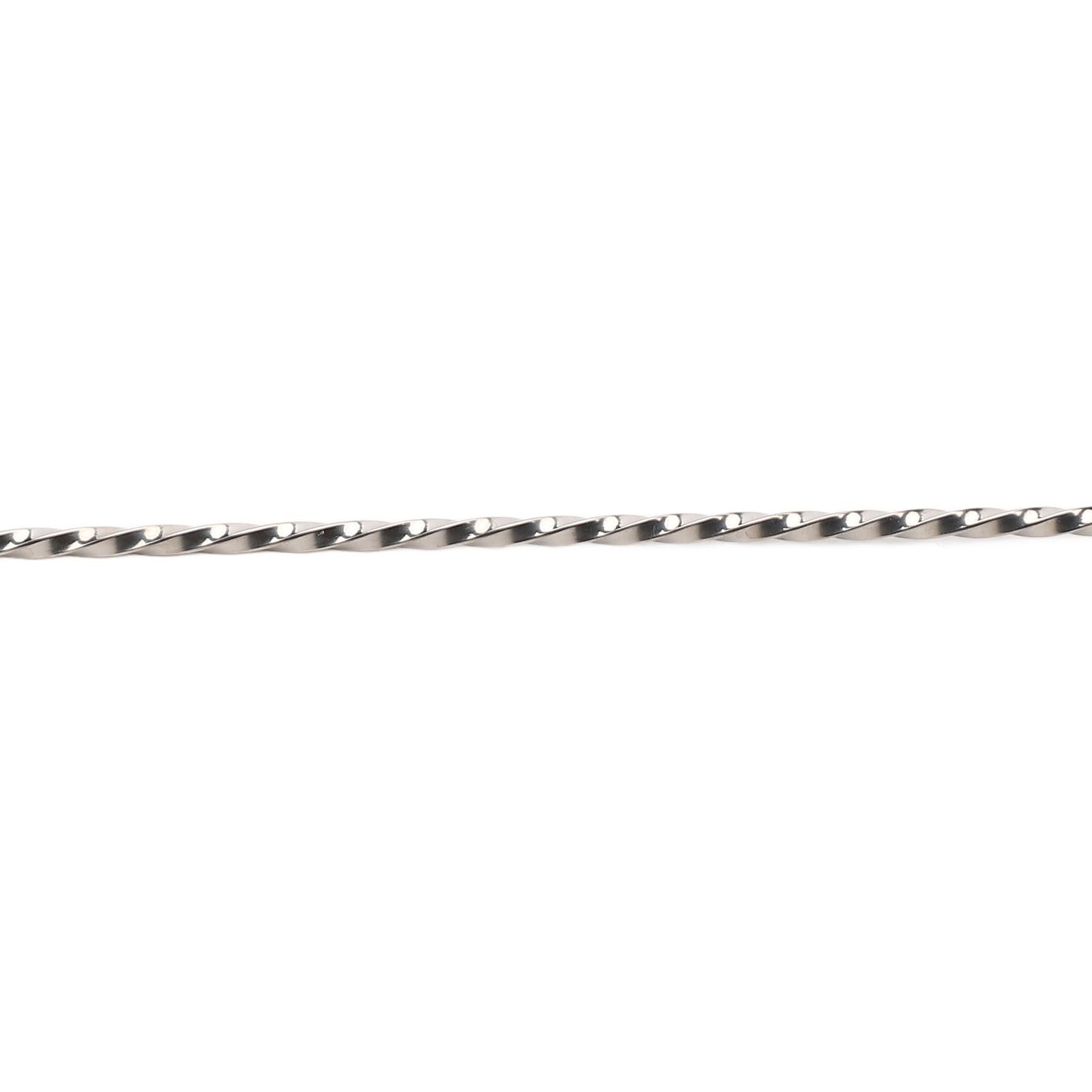 Cocktail Drink Swizzle Stick Fine Thread Stainless Steel Drink Stirrers with view 14