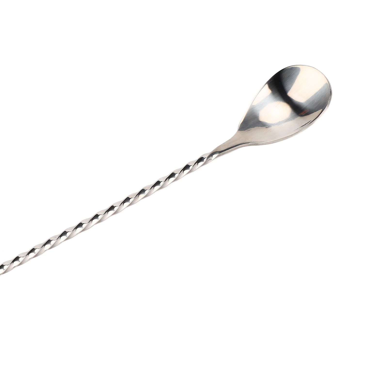 Cocktail Drink Swizzle Stick Fine Thread Stainless Steel Drink Stirrers with view 15