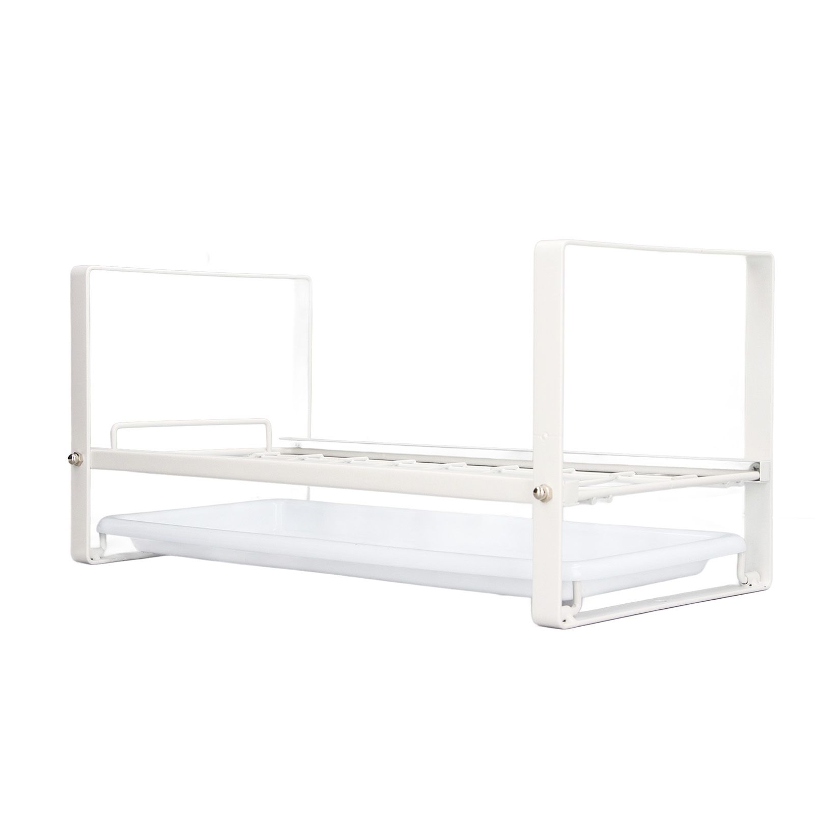 Kitchen Cabinet Storage Shelf Rack Bowls Dishes Plates Drainboard Holder view 2
