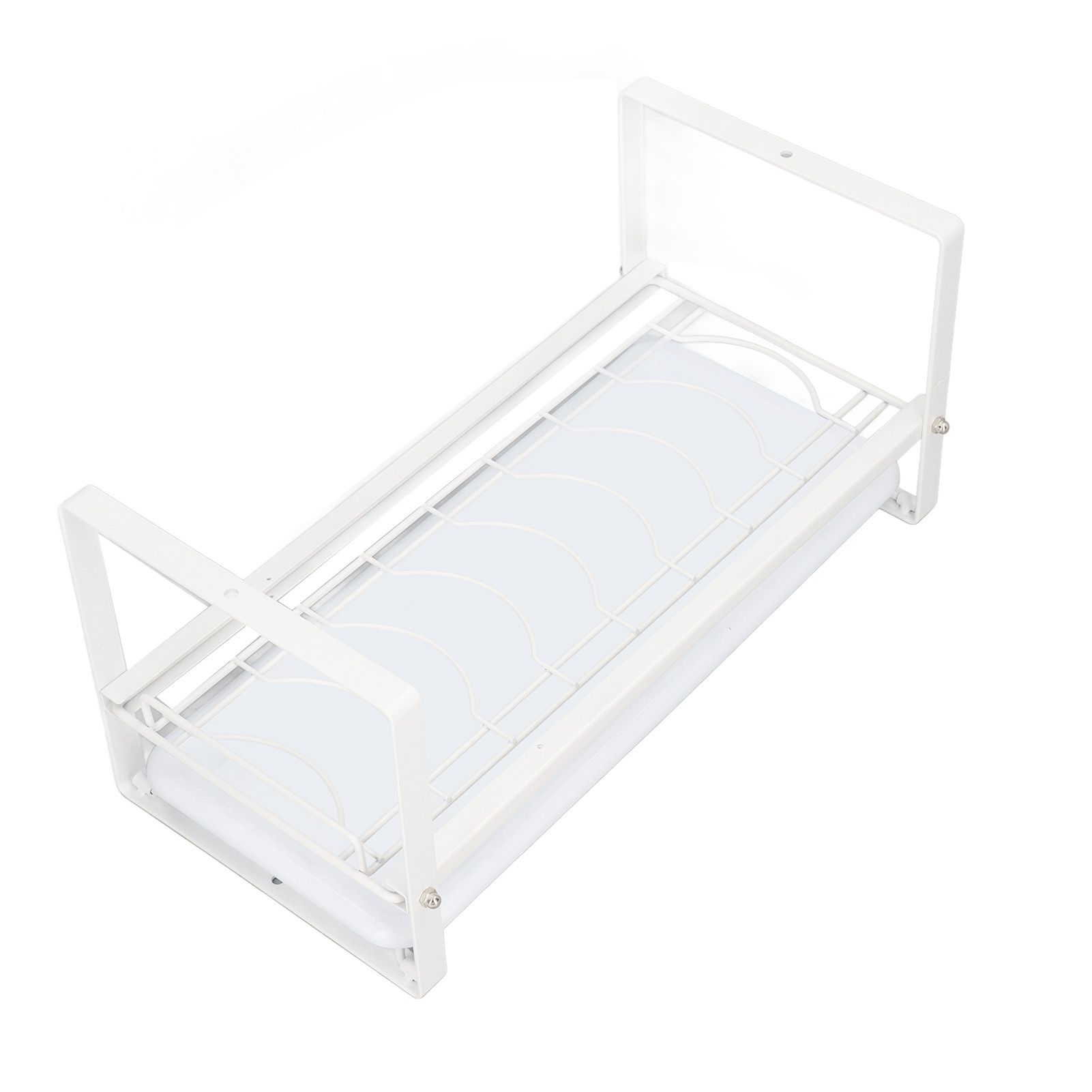 Kitchen Cabinet Storage Shelf Rack Bowls Dishes Plates Drainboard Holder view 3