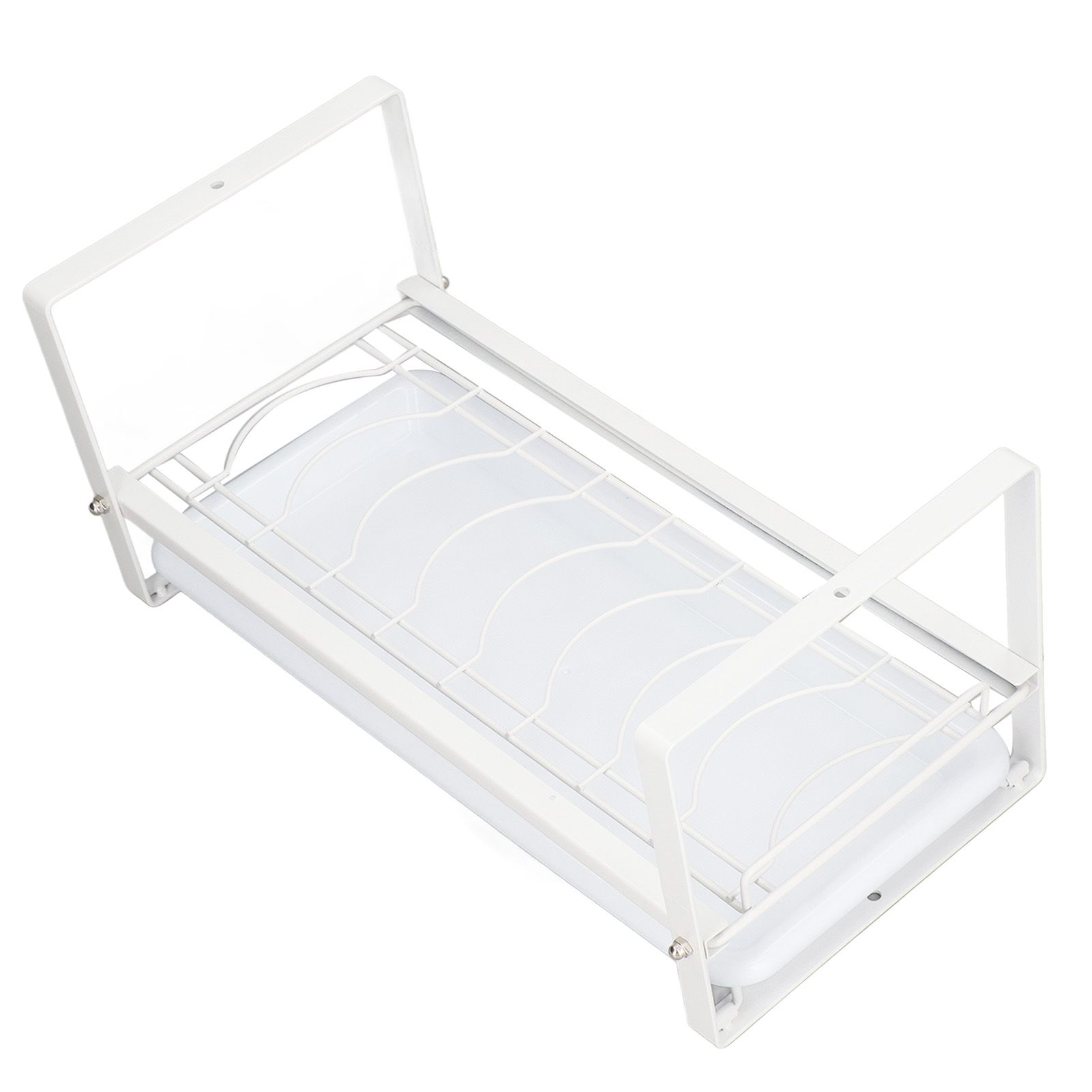 Kitchen Cabinet Storage Shelf Rack Bowls Dishes Plates Drainboard Holder view 8