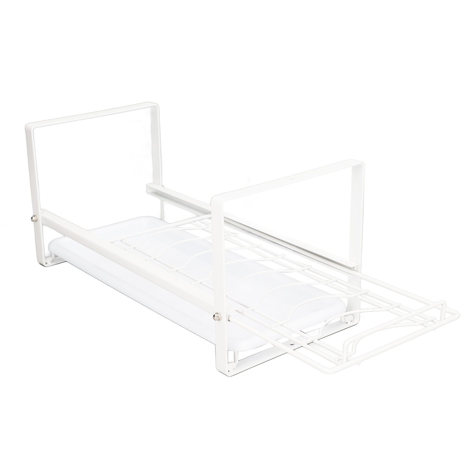 Kitchen Cabinet Storage Shelf Rack Bowls Dishes Plates Drainboard Holder view 9