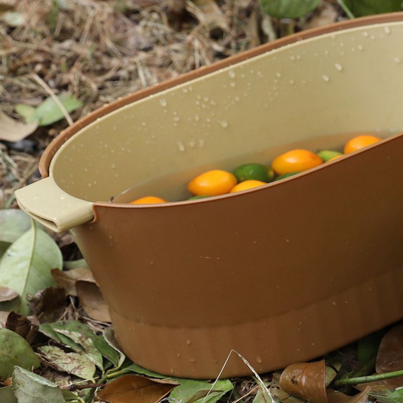 Drain Colander Double Layer Detachable Increased Deepened Capacity Plastic view 2