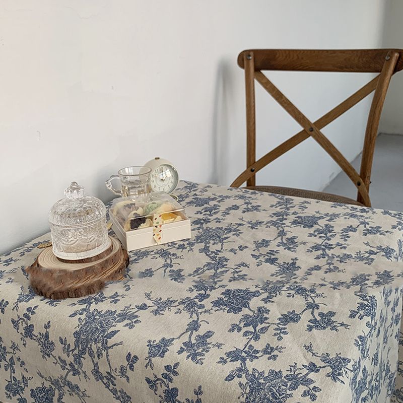 Picnic Blanket Three Dimensional Embossed Textile Printing Cotton Table Cloth view 5