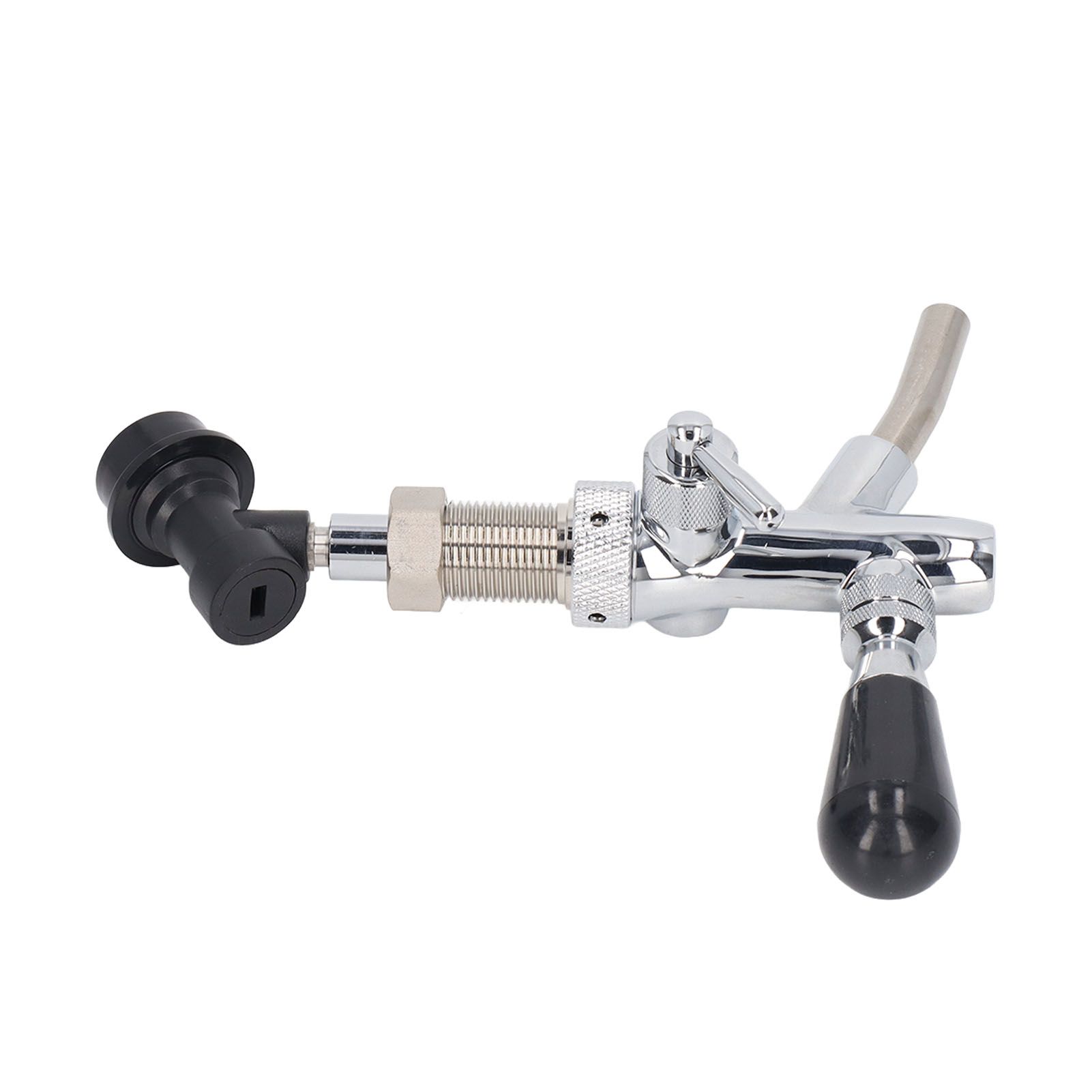 G5/8 Beer Tap 304 Stainless Steel Adjustable Beer Faucet Liquid Dispenser for view 9