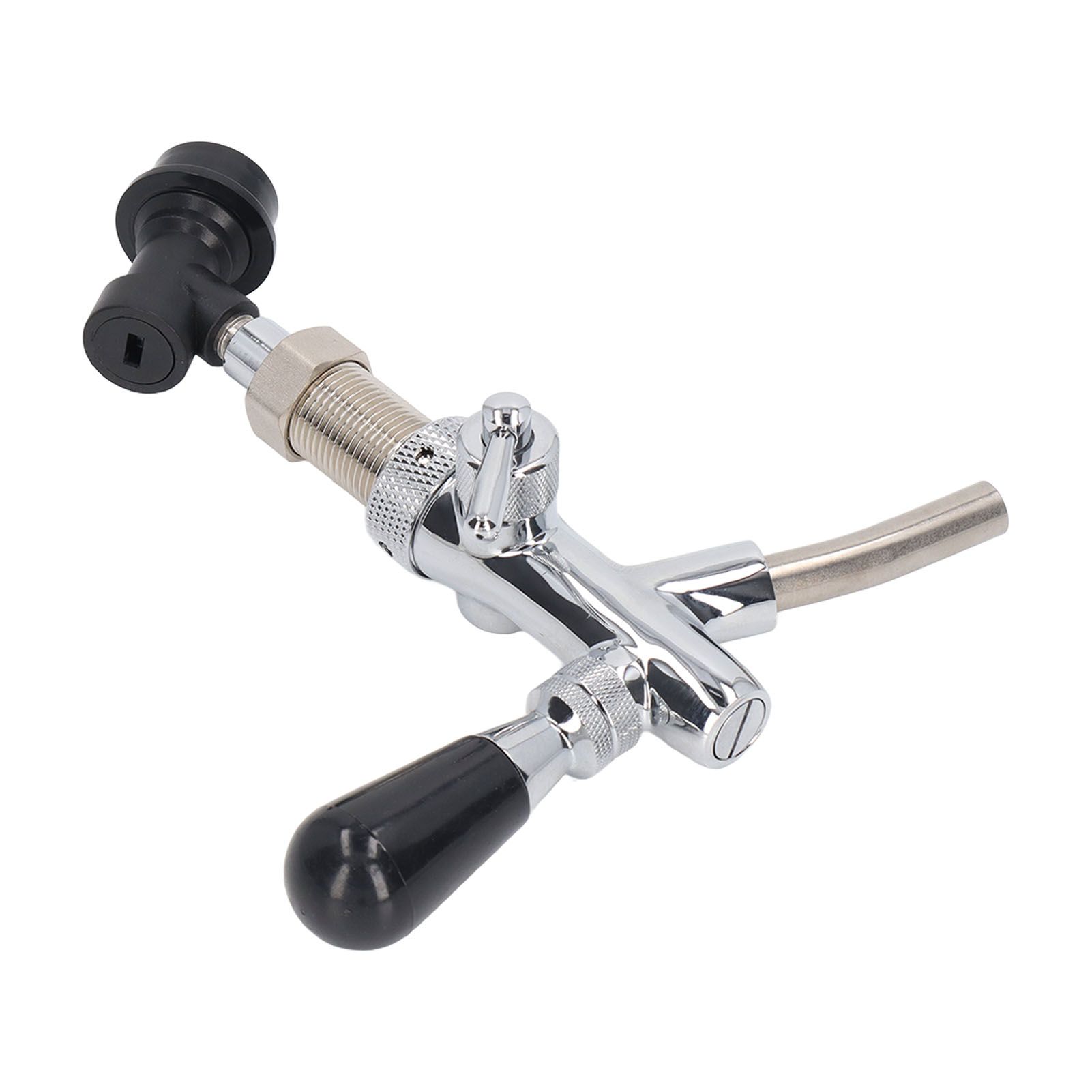 G5/8 Beer Tap 304 Stainless Steel Adjustable Beer Faucet Liquid Dispenser for view 10