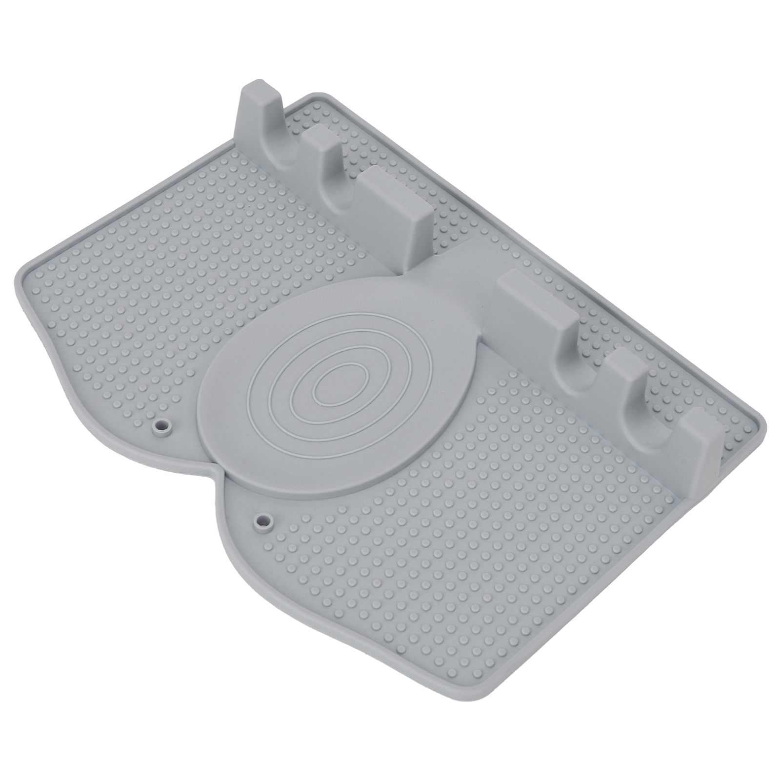 Silicone Utensil Rest Heat Resistant Non Slip Silicone Utensil Holder with view 2