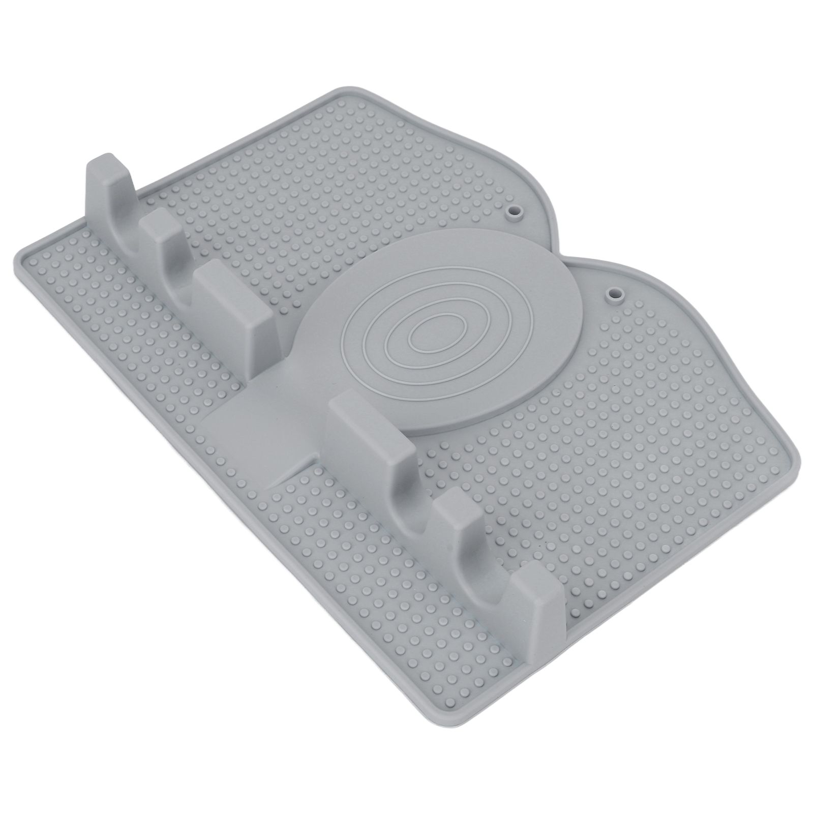Silicone Utensil Rest Heat Resistant Non Slip Silicone Utensil Holder with view 5