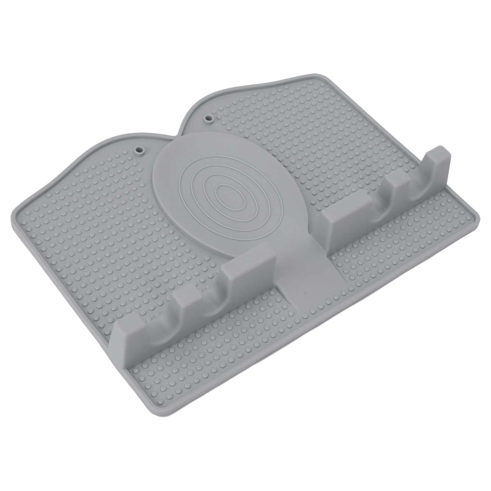 Silicone Utensil Rest Heat Resistant Non Slip Silicone Utensil Holder with view 7