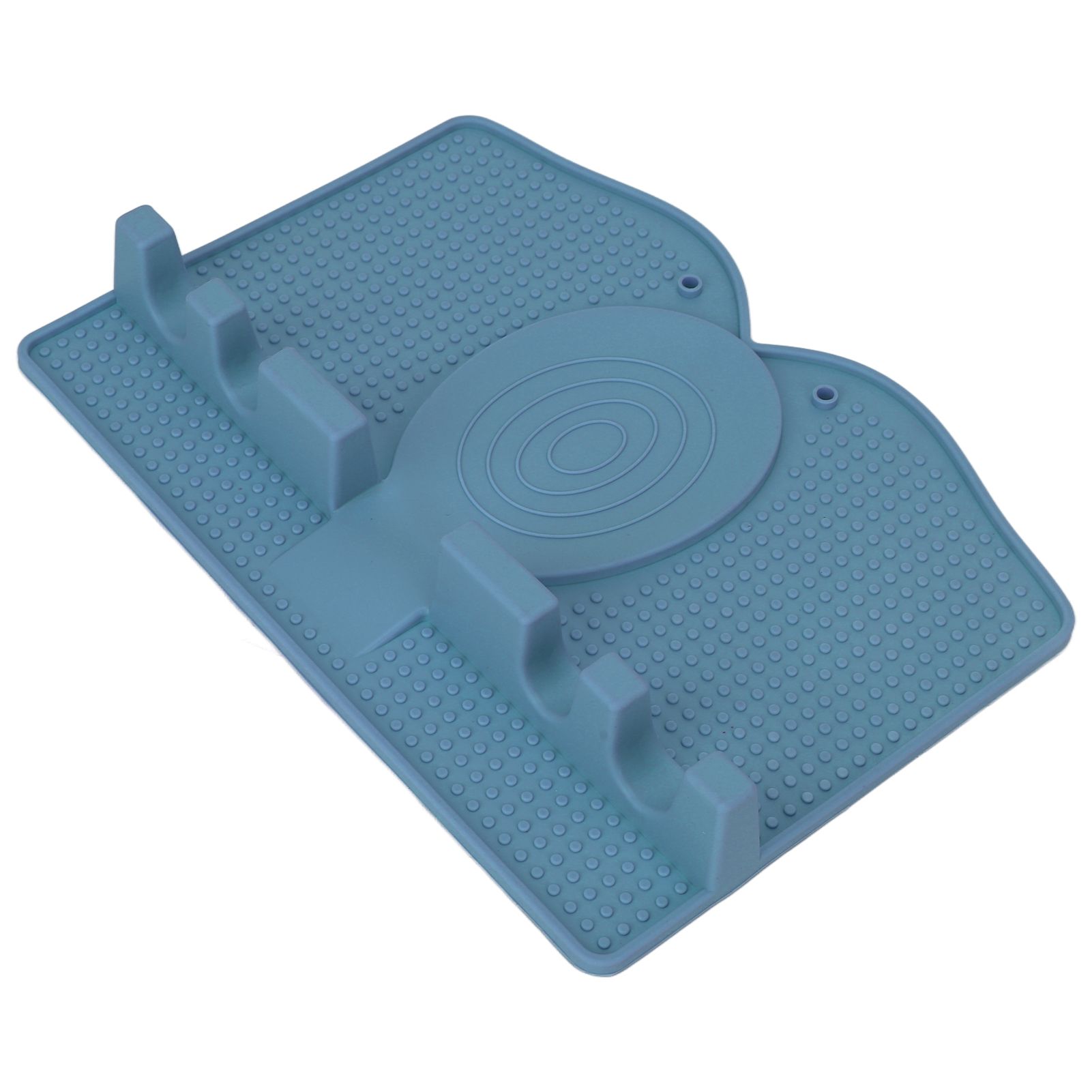 Silicone Utensil Rest Heat Resistant Non Slip Silicone Utensil Holder with view 5