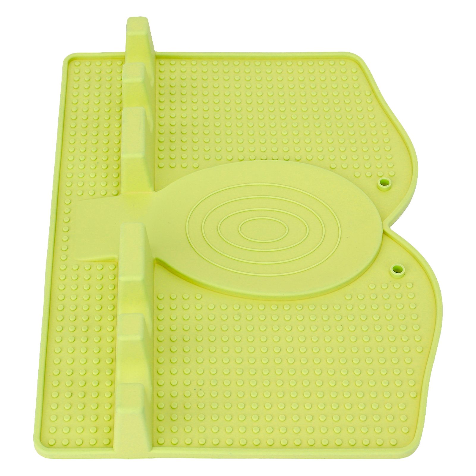 Silicone Utensil Rest Heat Resistant Non Slip Silicone Utensil Holder with view 4