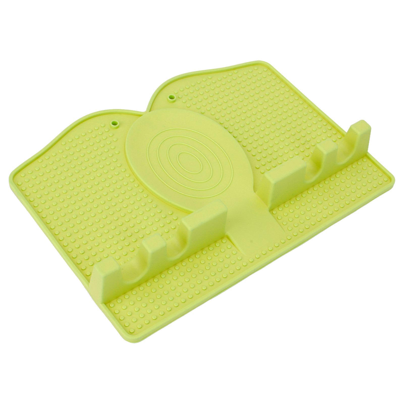 Silicone Utensil Rest Heat Resistant Non Slip Silicone Utensil Holder with view 7