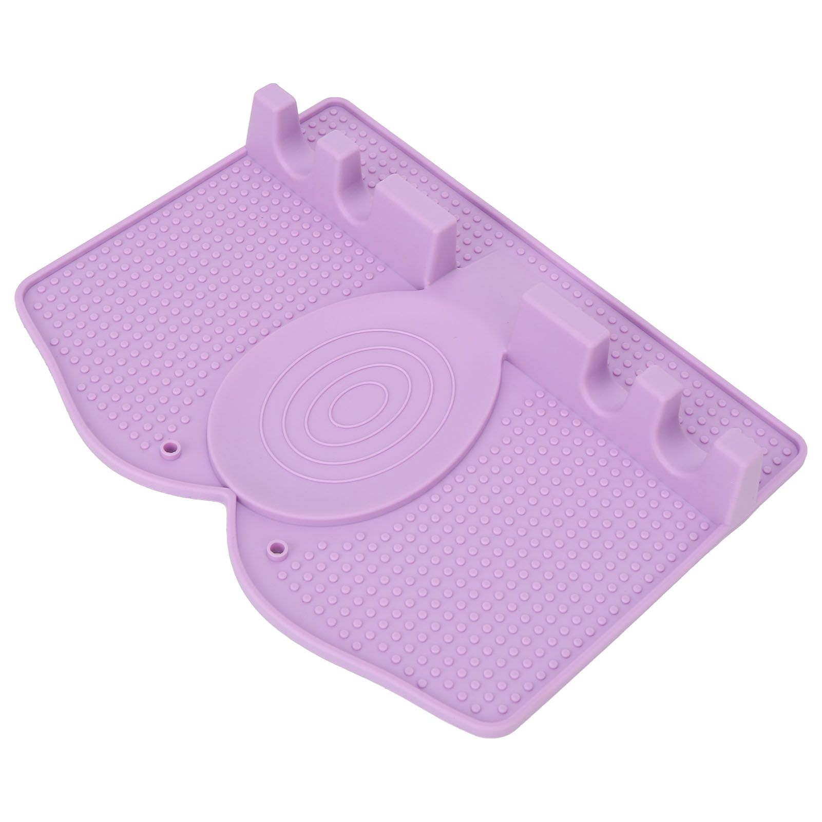 Silicone Utensil Rest Heat Resistant Non Slip Silicone Utensil Holder with view 2