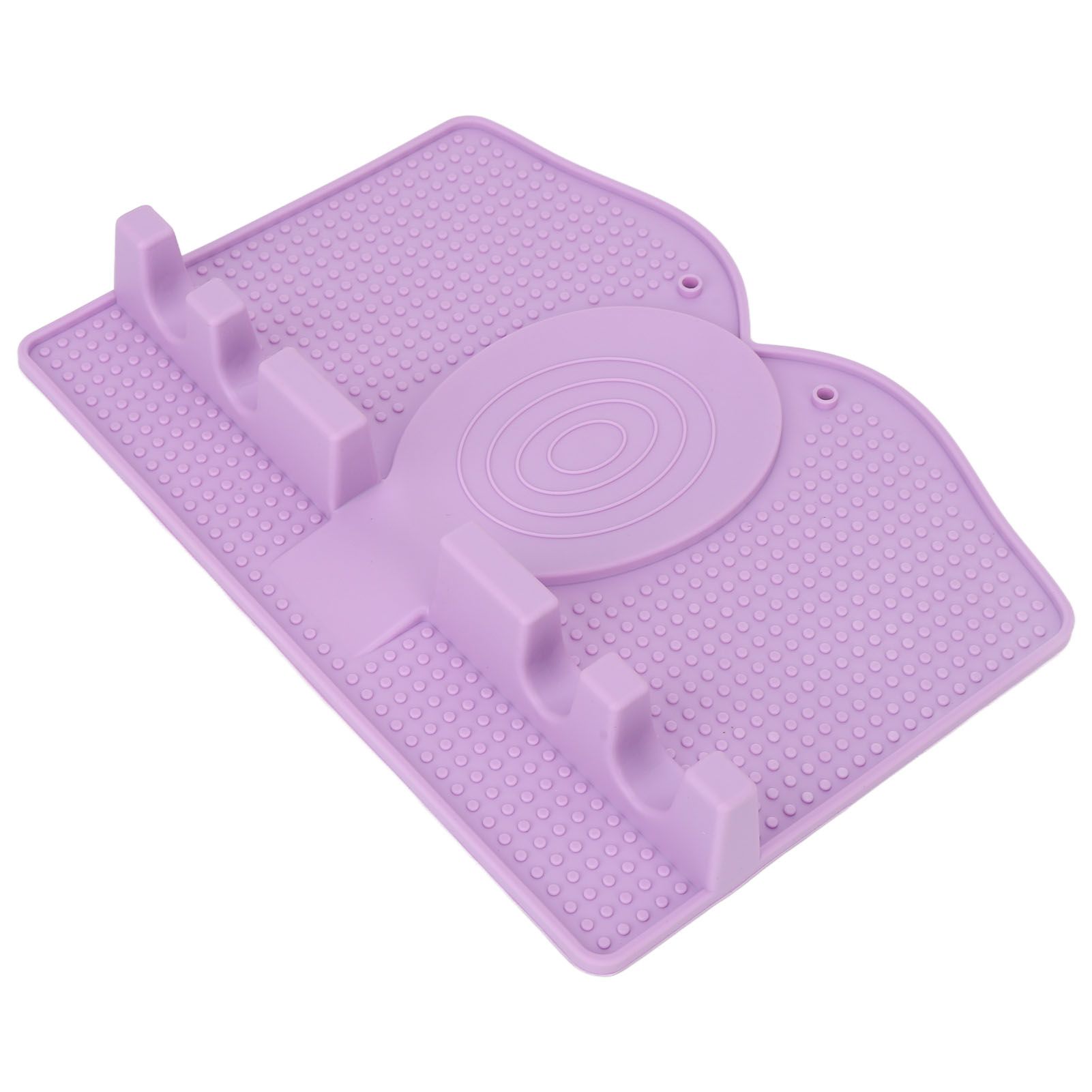 Silicone Utensil Rest Heat Resistant Non Slip Silicone Utensil Holder with view 5