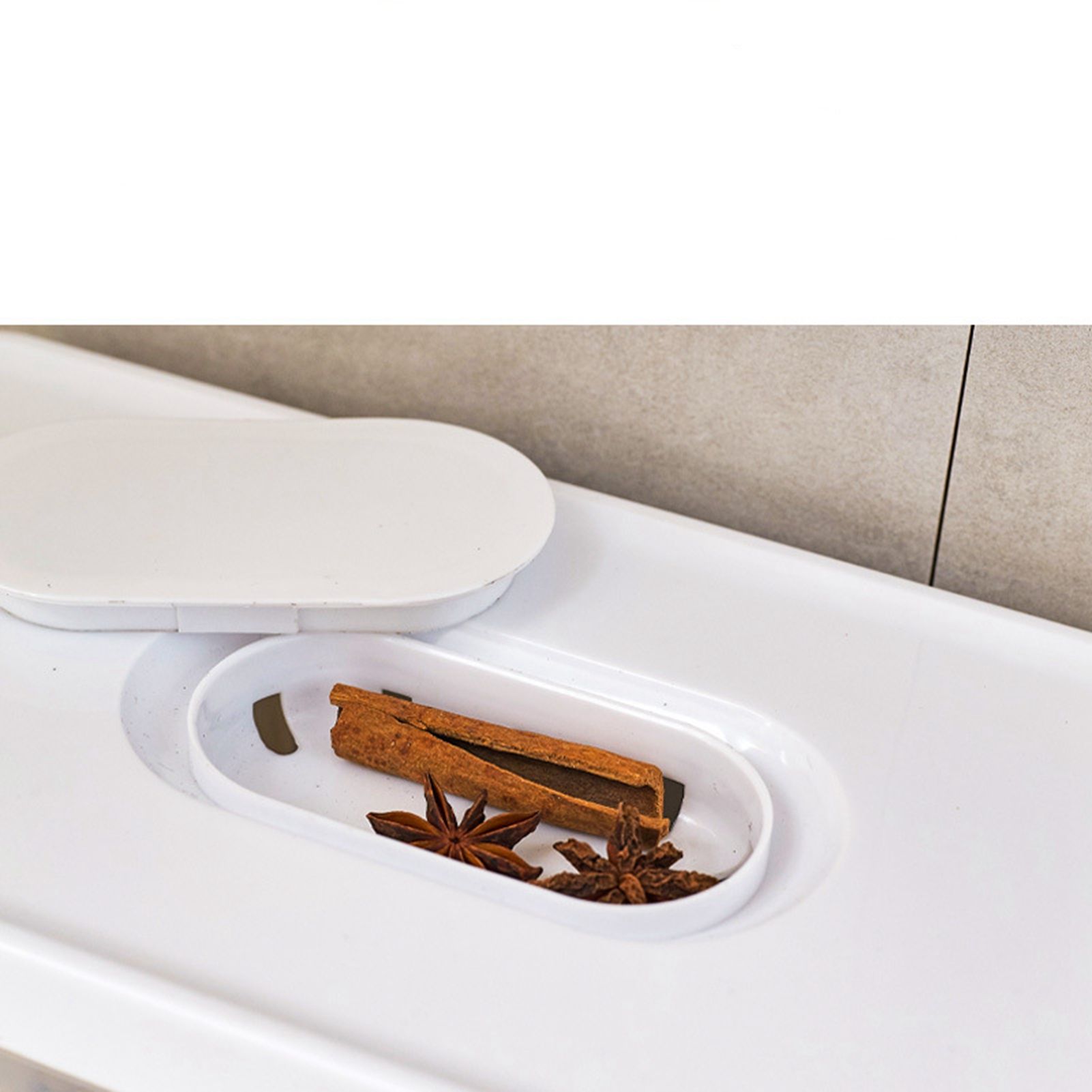 Storage Box Transparent Classification Press Button Removable Cover Storage view 13