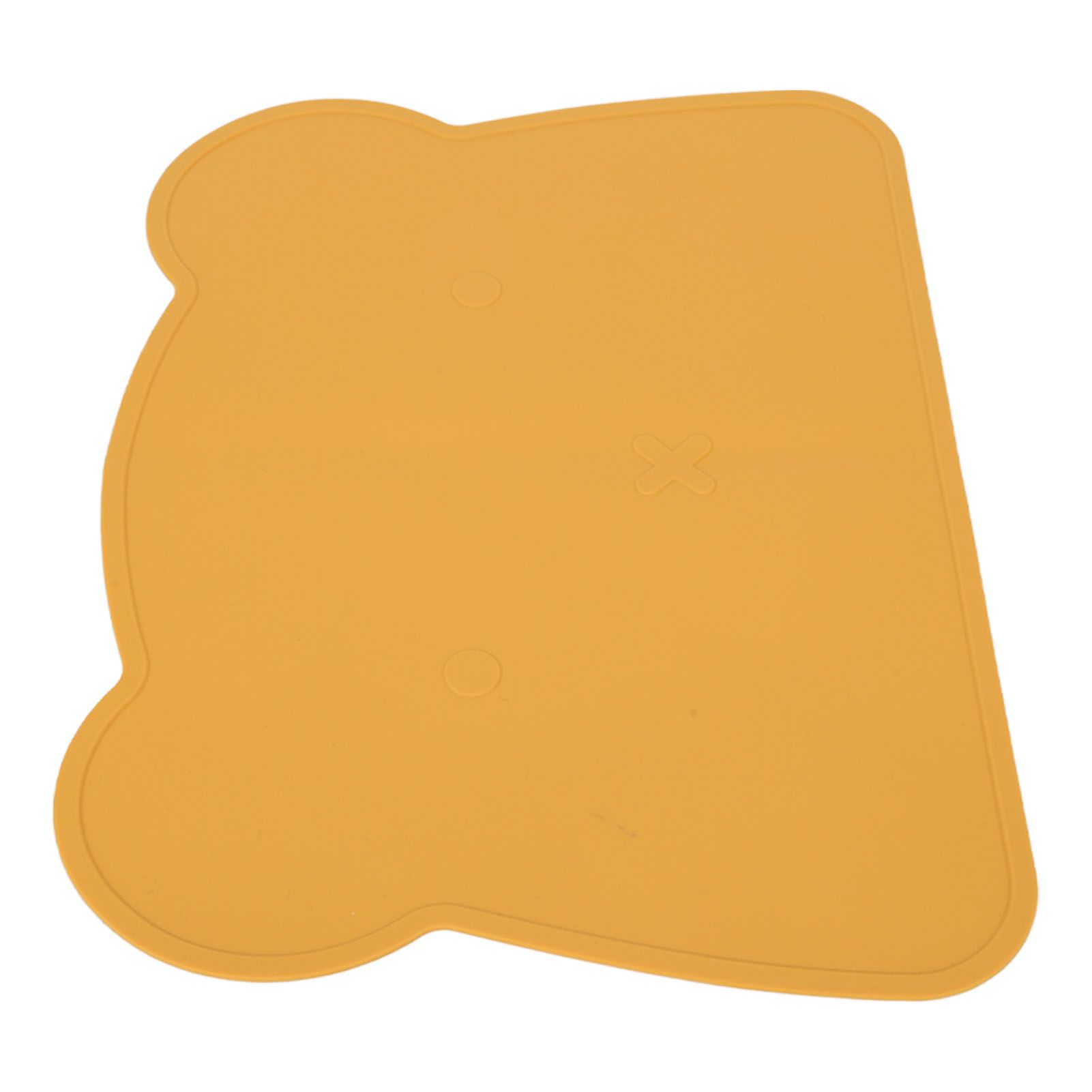 Silicone Placemat Thicken Heat Insulation Anti Slip Soft Elastic Silicone Bear view 3