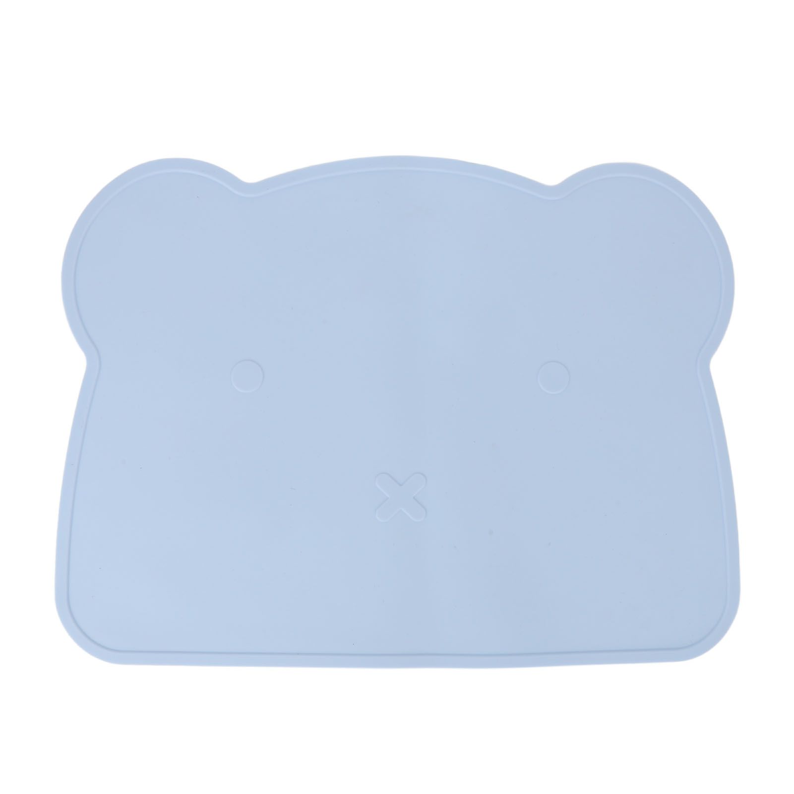 Silicone Placemat Thicken Heat Insulation Anti Slip Soft Elastic Silicone Bear