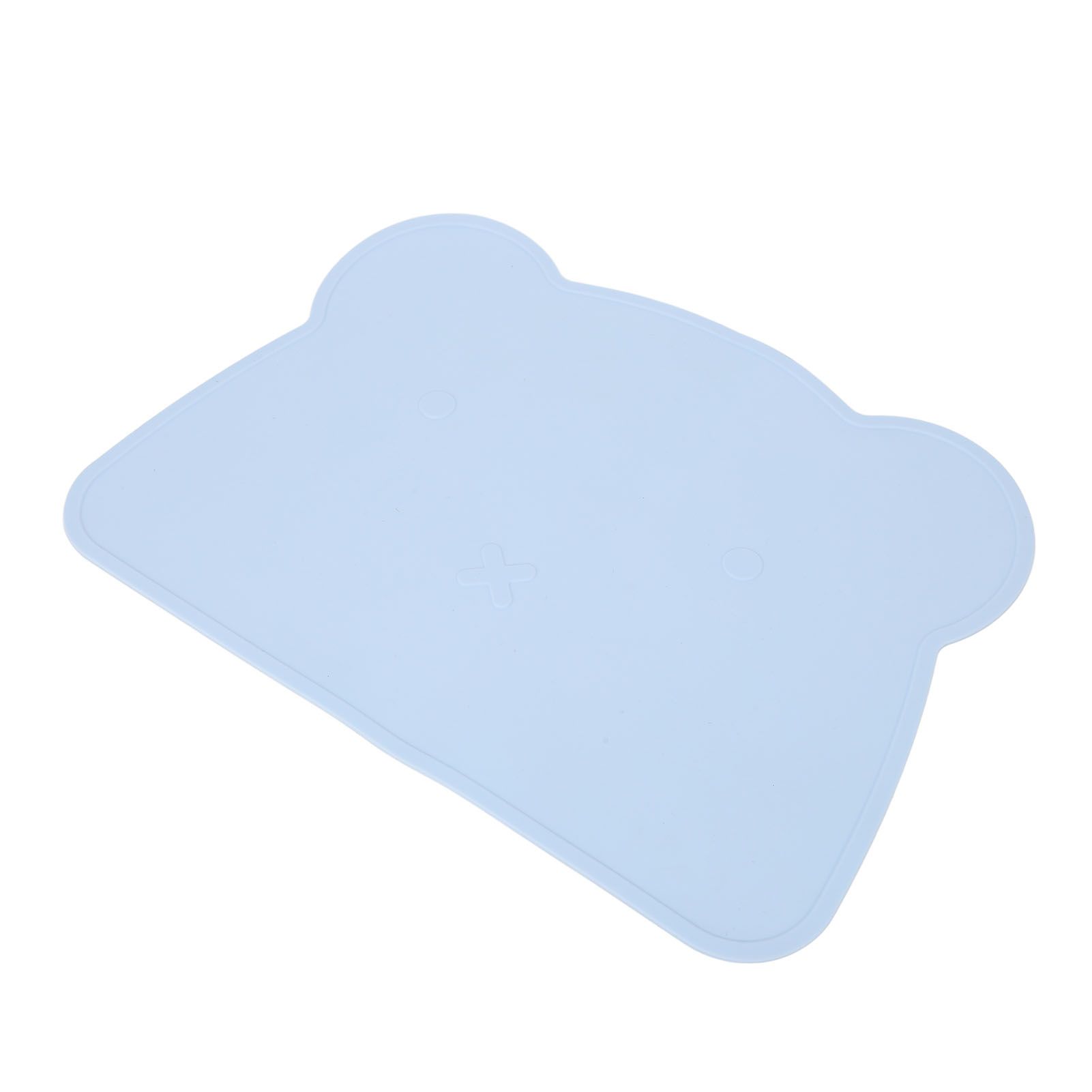 Silicone Placemat Thicken Heat Insulation Anti Slip Soft Elastic Silicone Bear view 7