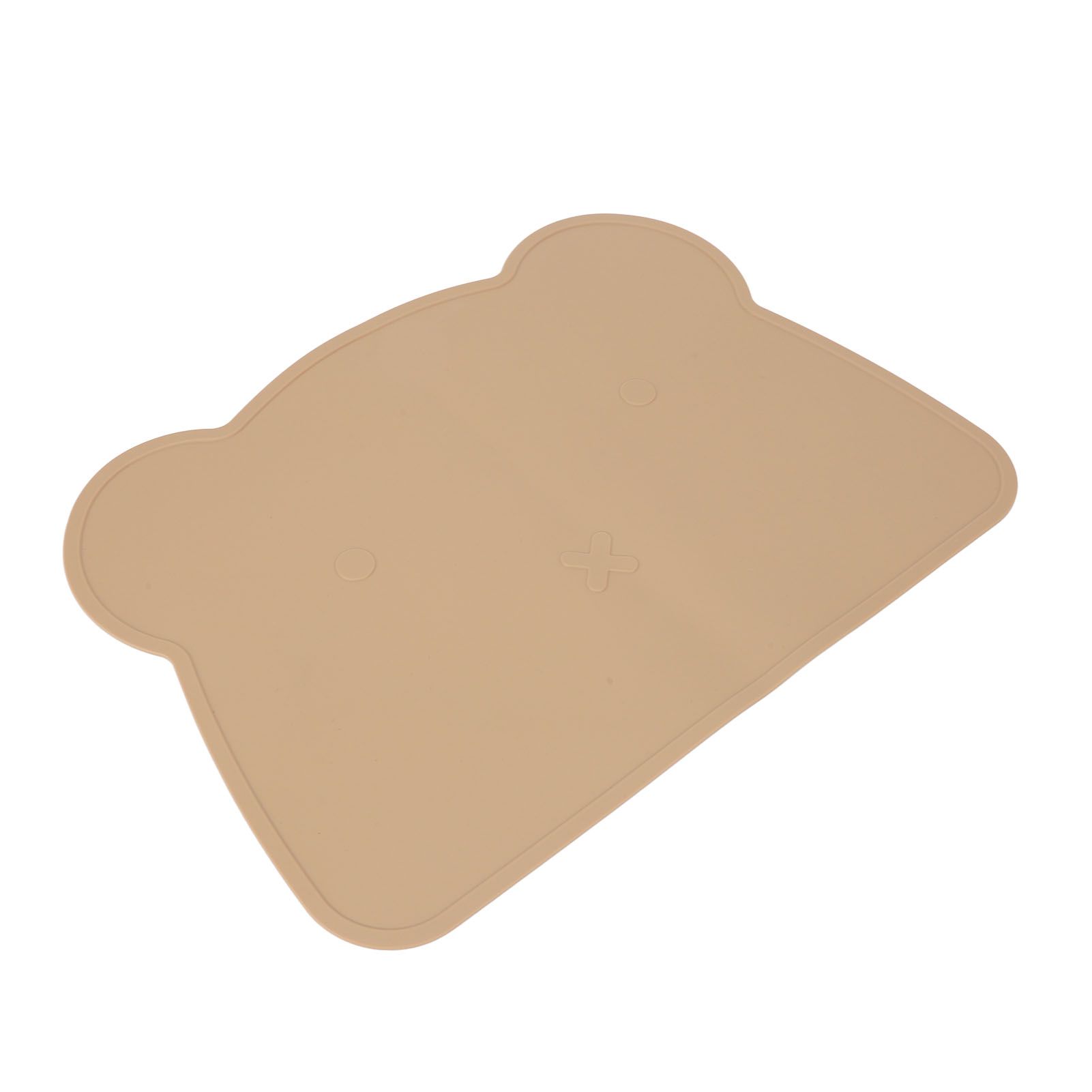 Silicone Placemat Thicken Heat Insulation Anti Slip Soft Elastic Silicone Bear view 5