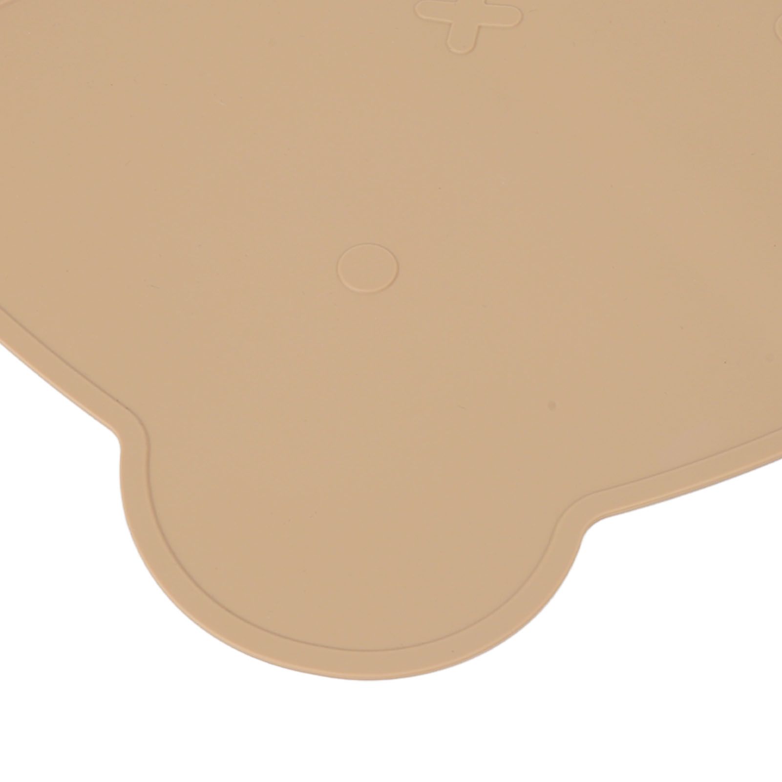 Silicone Placemat Thicken Heat Insulation Anti Slip Soft Elastic Silicone Bear view 13