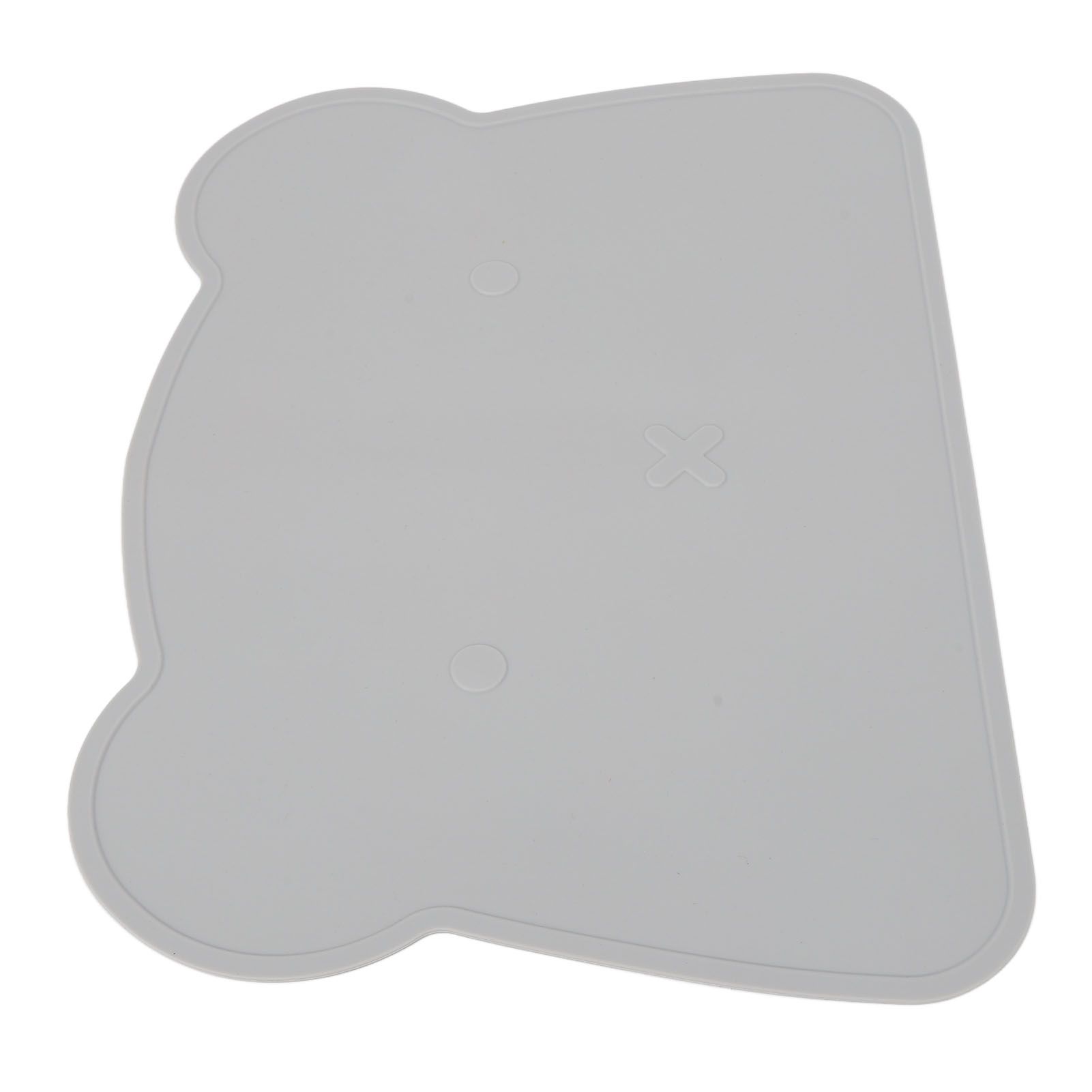 Silicone Placemat Thicken Heat Insulation Anti Slip Soft Elastic Silicone Bear view 2