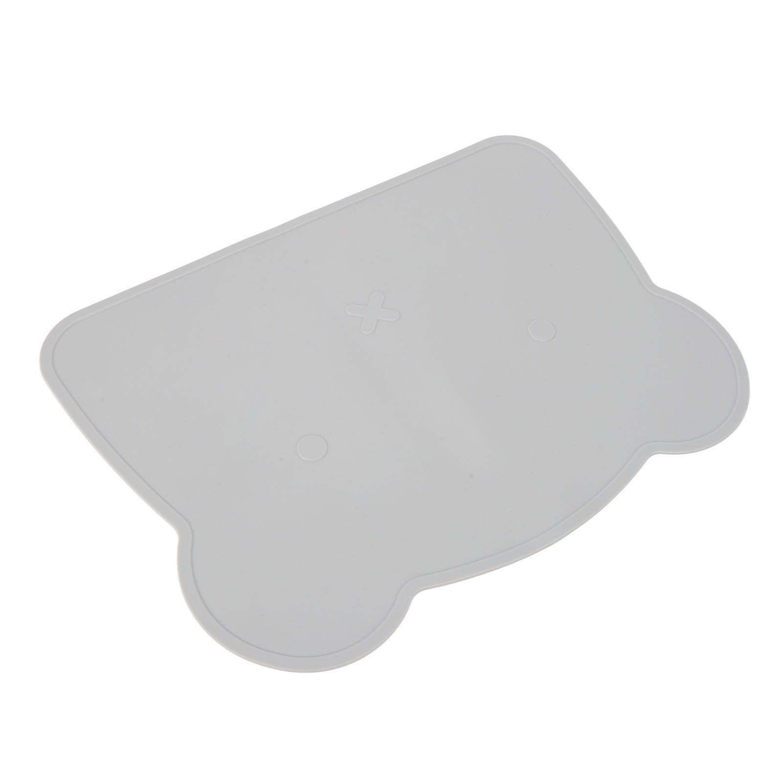 Silicone Placemat Thicken Heat Insulation Anti Slip Soft Elastic Silicone Bear view 4