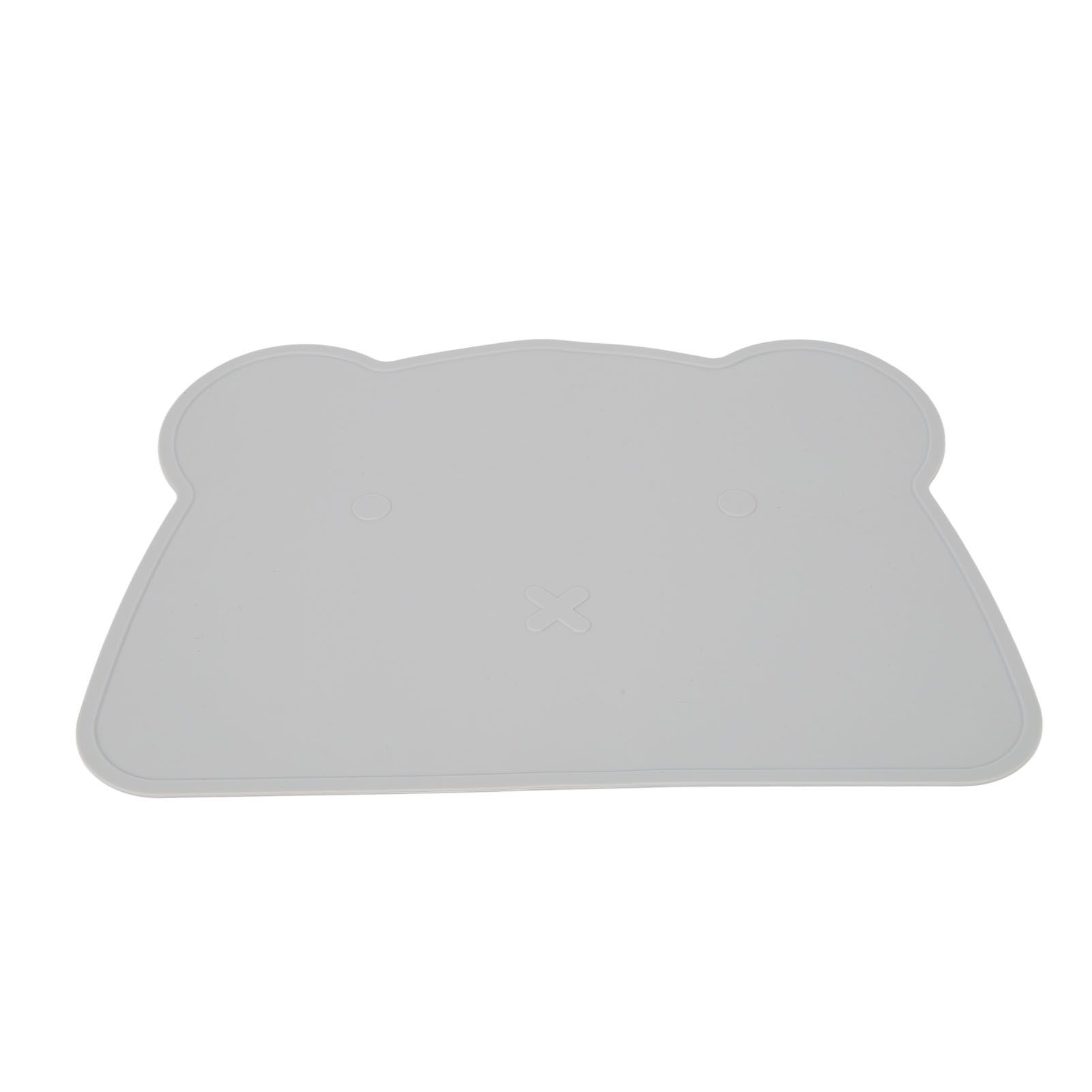 Silicone Placemat Thicken Heat Insulation Anti Slip Soft Elastic Silicone Bear view 9
