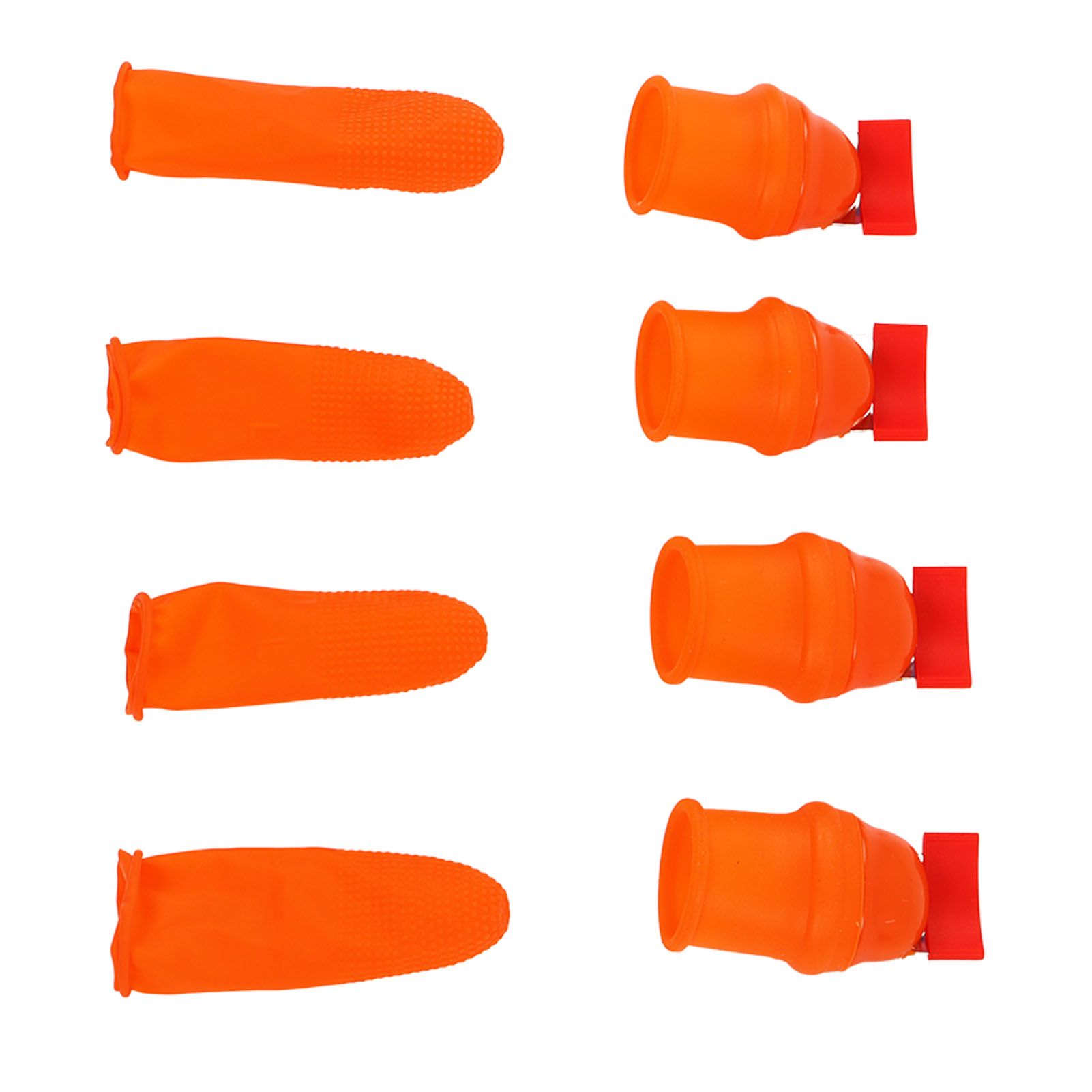Silicone Thumb Knife Stainless Steel Thumb Knife Picker for Peel Pick view 2