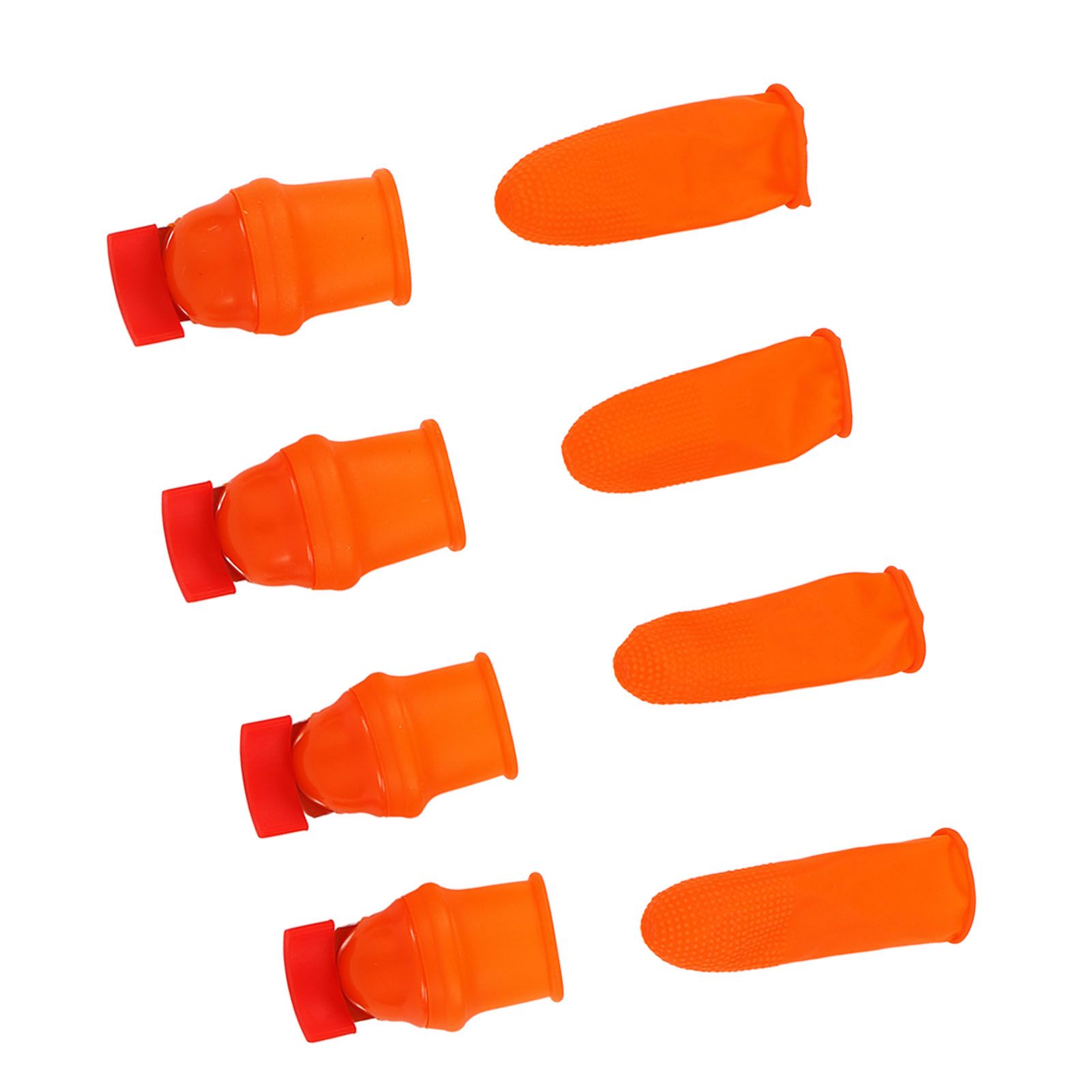 Silicone Thumb Knife Stainless Steel Thumb Knife Picker for Peel Pick view 4