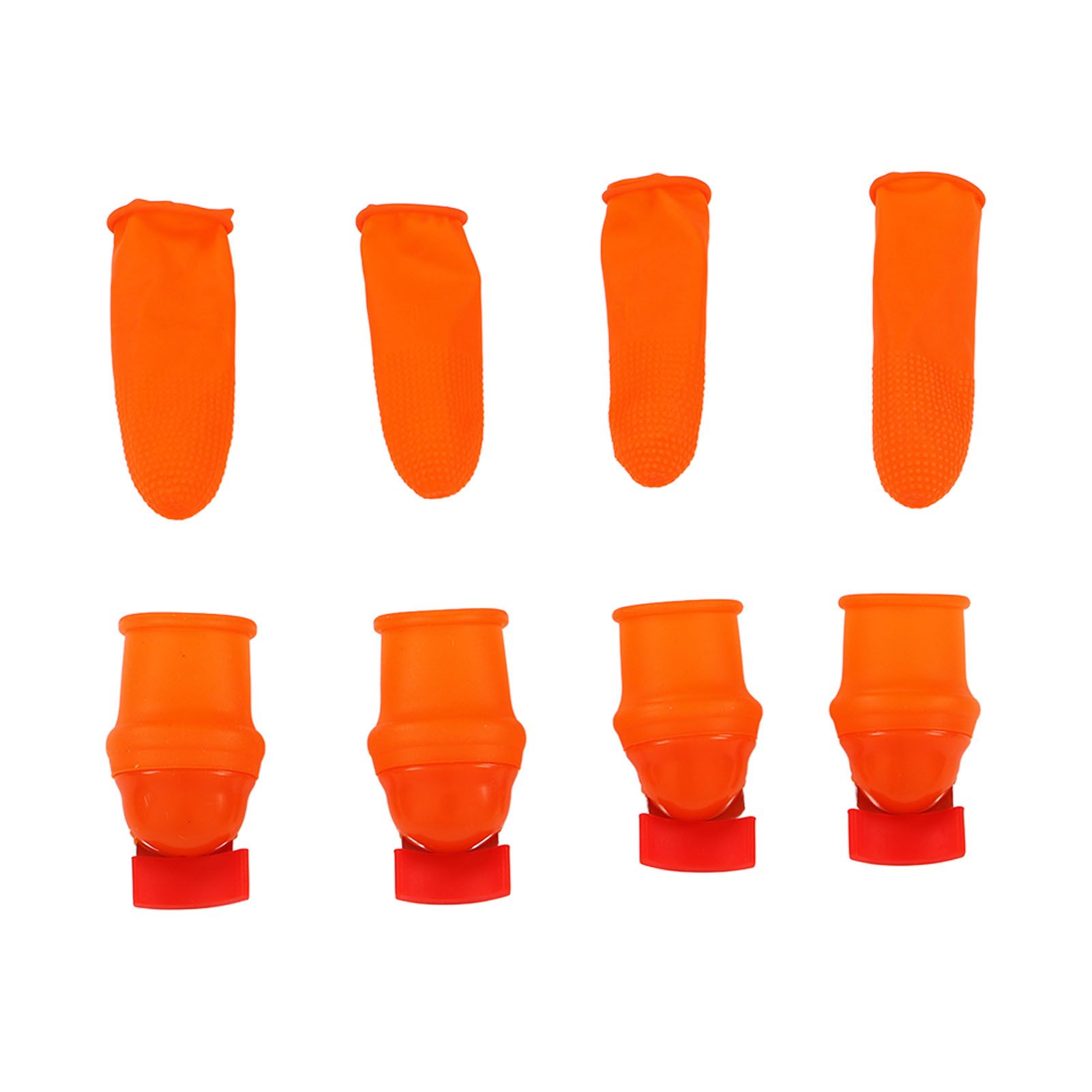 Silicone Thumb Knife Stainless Steel Thumb Knife Picker for Peel Pick view 5