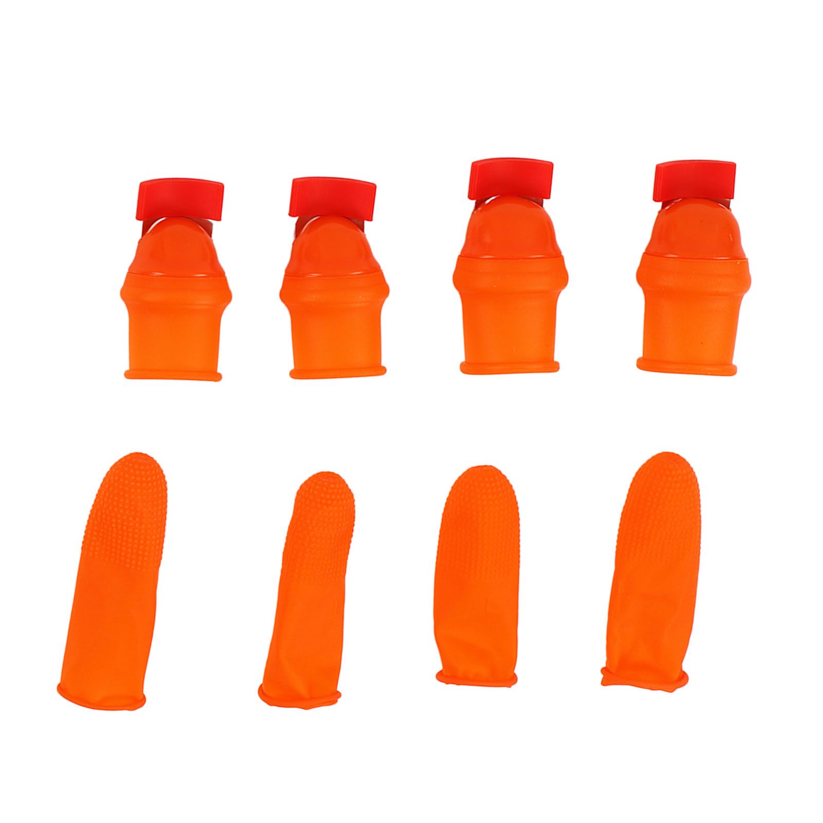 Silicone Thumb Knife Stainless Steel Thumb Knife Picker for Peel Pick view 6