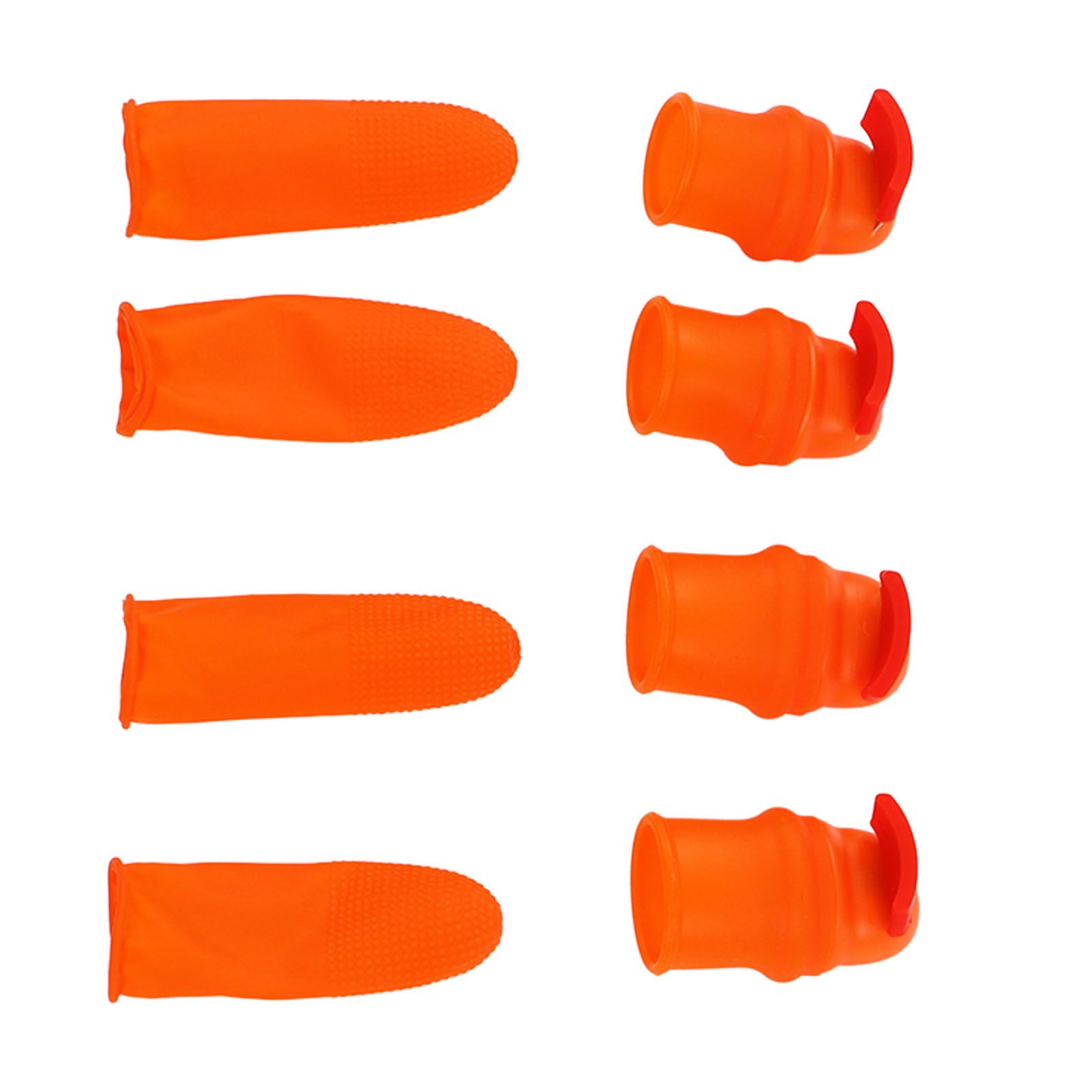 Silicone Thumb Knife Stainless Steel Thumb Knife Picker for Peel Pick view 2