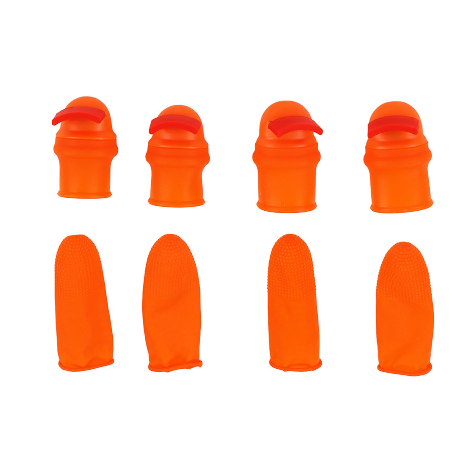 Silicone Thumb Knife Stainless Steel Thumb Knife Picker for Peel Pick view 5