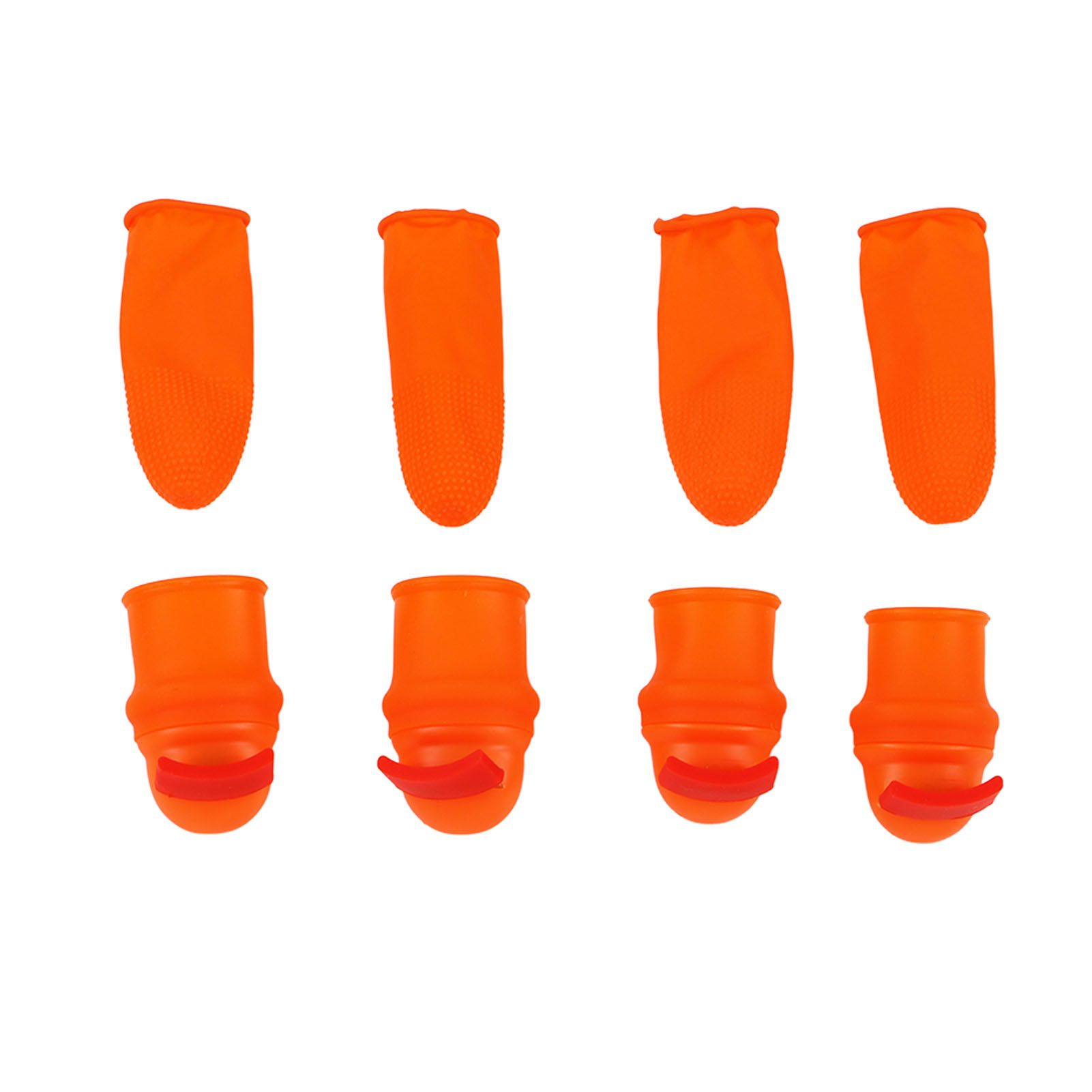 Silicone Thumb Knife Stainless Steel Thumb Knife Picker for Peel Pick view 6