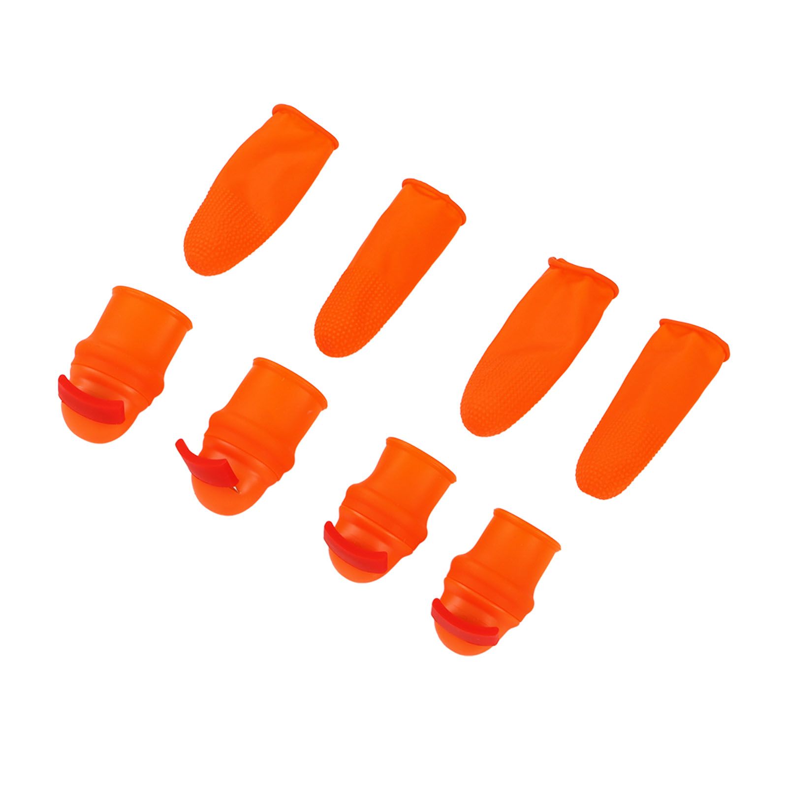 Silicone Thumb Knife Stainless Steel Thumb Knife Picker for Peel Pick view 7