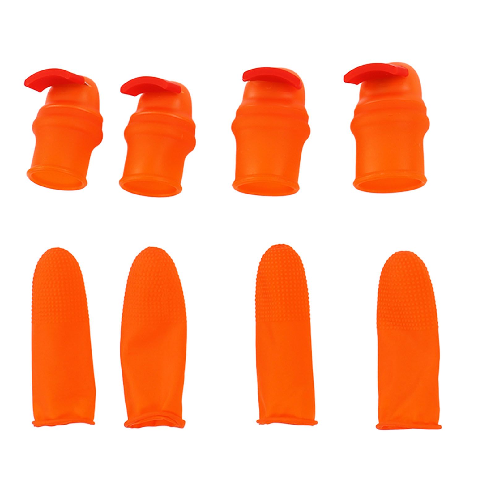 Silicone Thumb Knife Stainless Steel Thumb Knife Picker for Peel Pick view 9