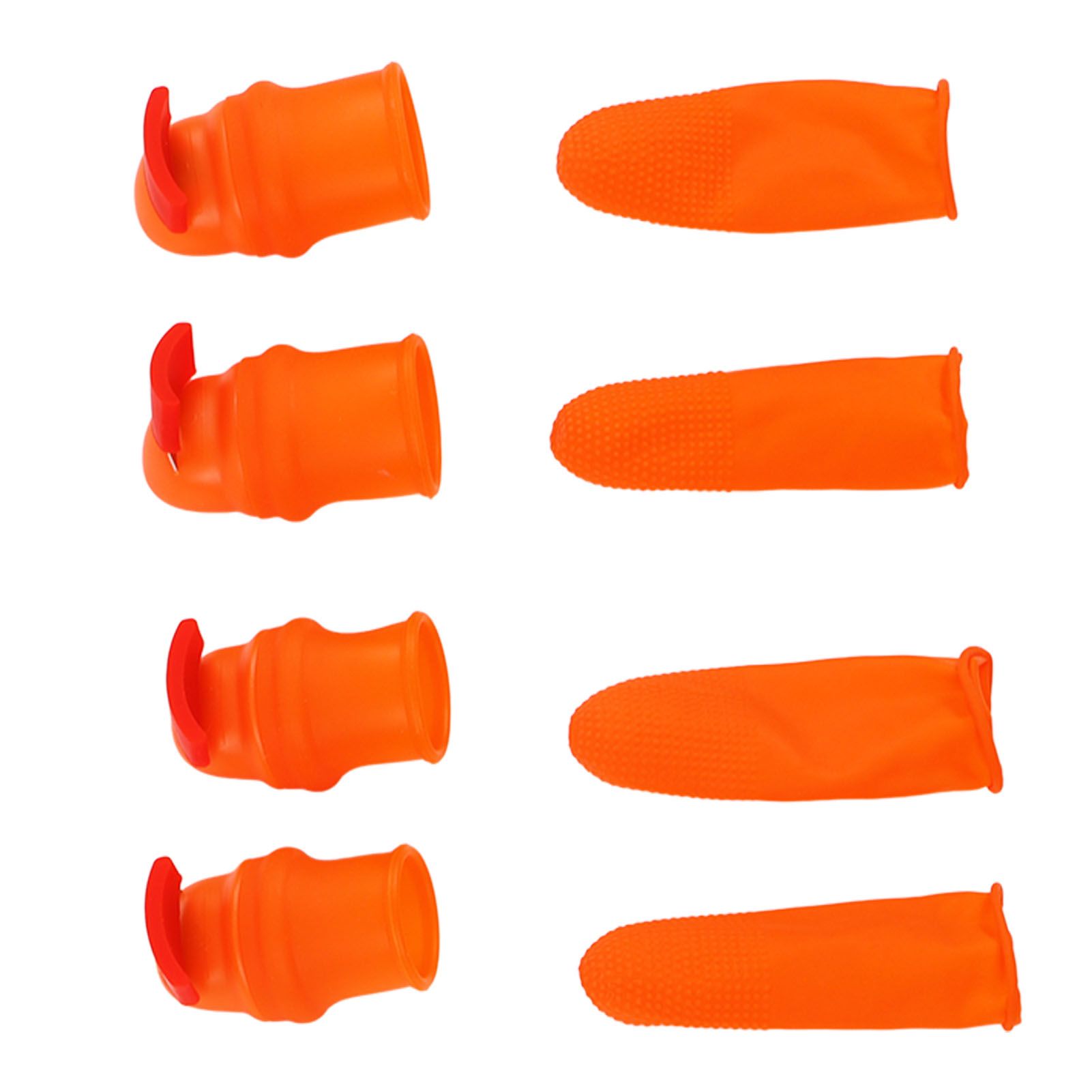 Silicone Thumb Knife Stainless Steel Thumb Knife Picker for Peel Pick view 10